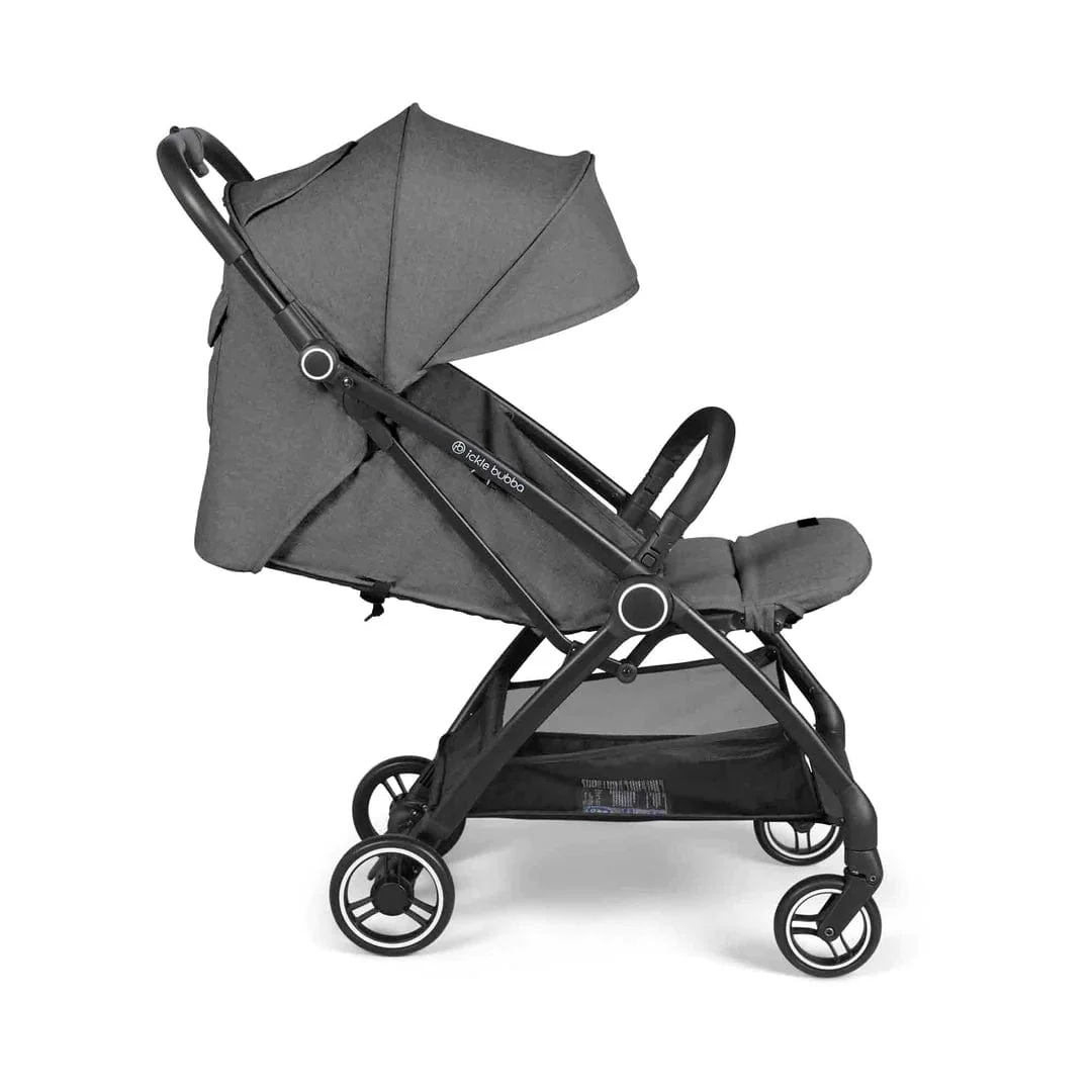 Ickle Bubba Aries Prime Autofold Stroller - Graphite Grey - Image 7