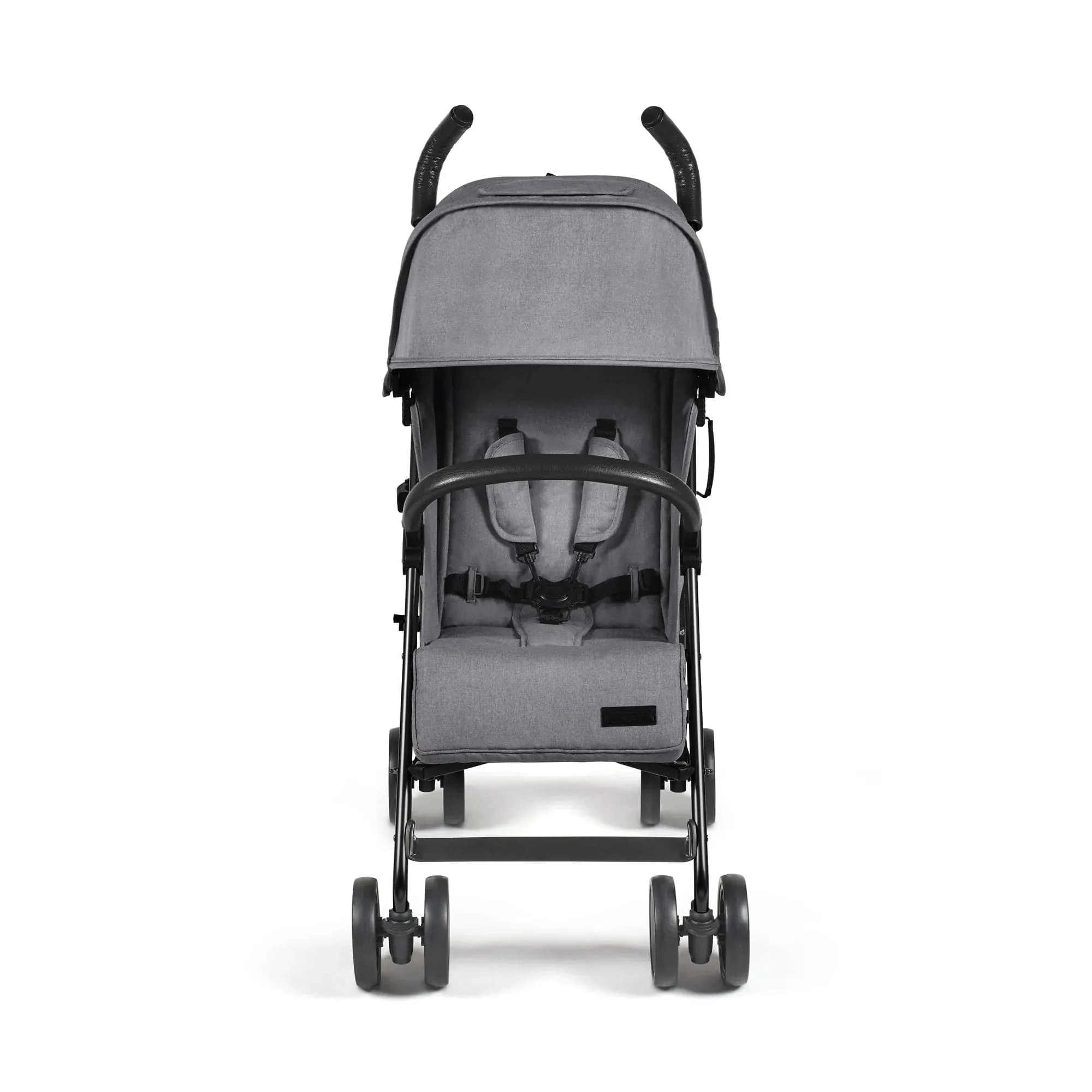 Ickle Bubba Discovery Stroller - Matt Black / Graphite Grey / Black - Image 2