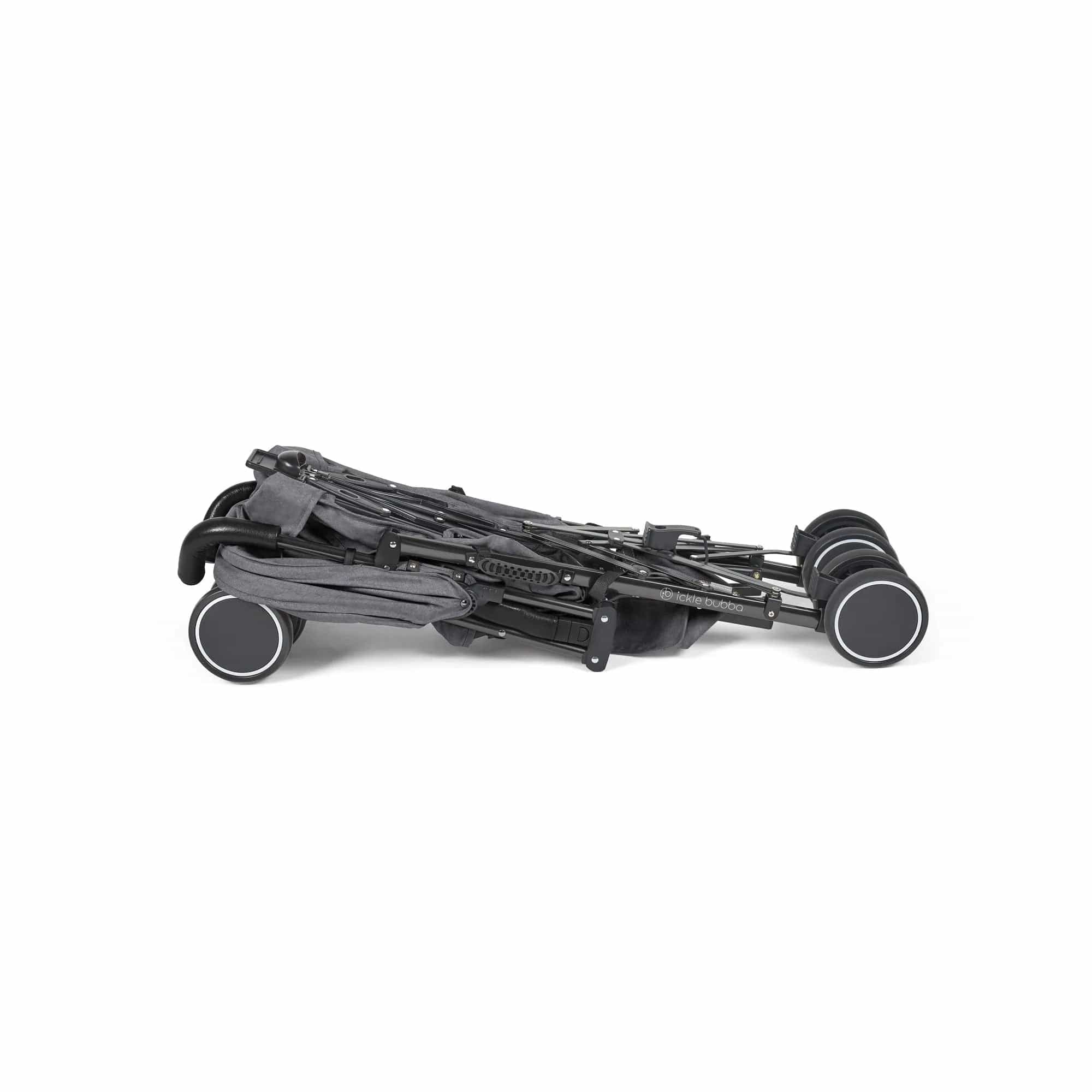 Ickle Bubba Discovery Stroller - Matt Black / Graphite Grey / Black - Image 7