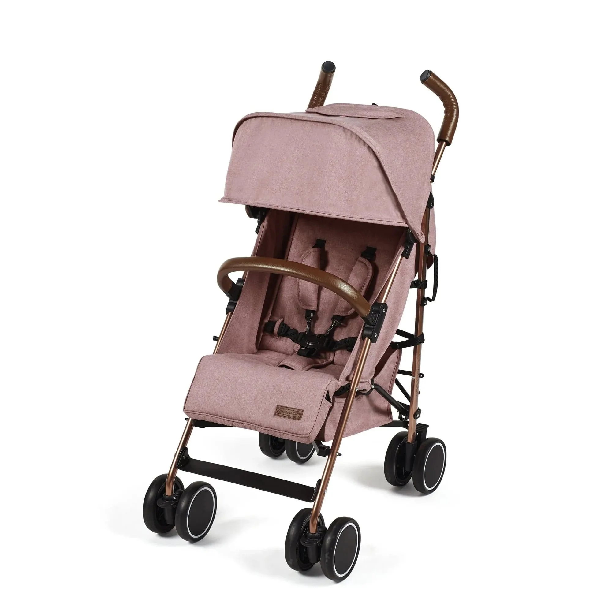 Ickle Bubba Discovery Stroller, Max Bundle - Rose Gold / Dusky Pink / Tan - Image 2