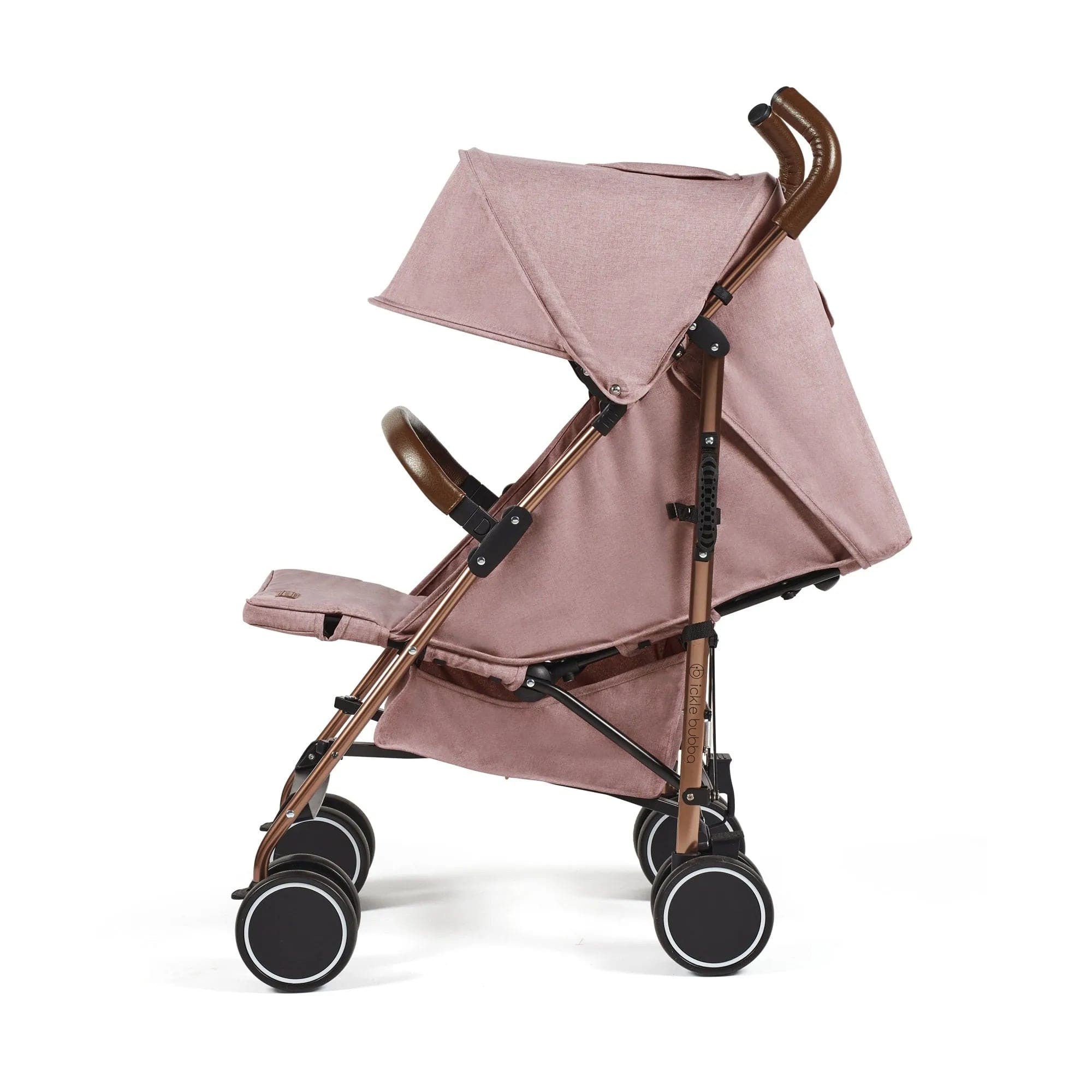 Ickle Bubba Discovery Stroller, Max Bundle - Rose Gold / Dusky Pink / Tan - Image 6