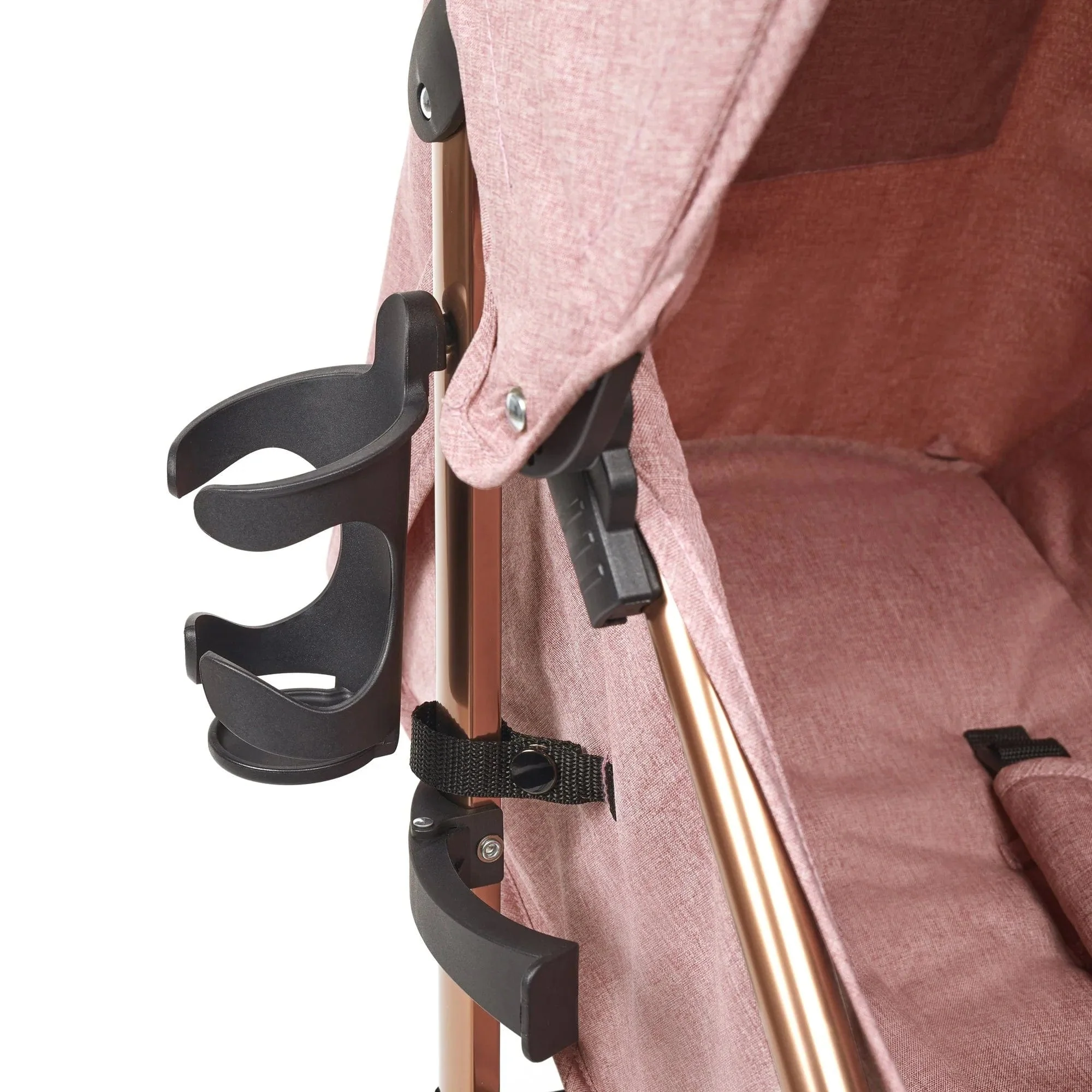 Ickle Bubba Discovery Stroller, Max Bundle - Rose Gold / Dusky Pink / Tan - Image 9