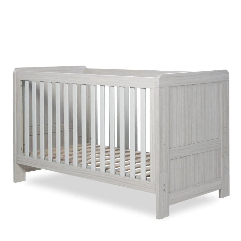 Ickle Bubba Pembrey Cot Bed - Ash Grey