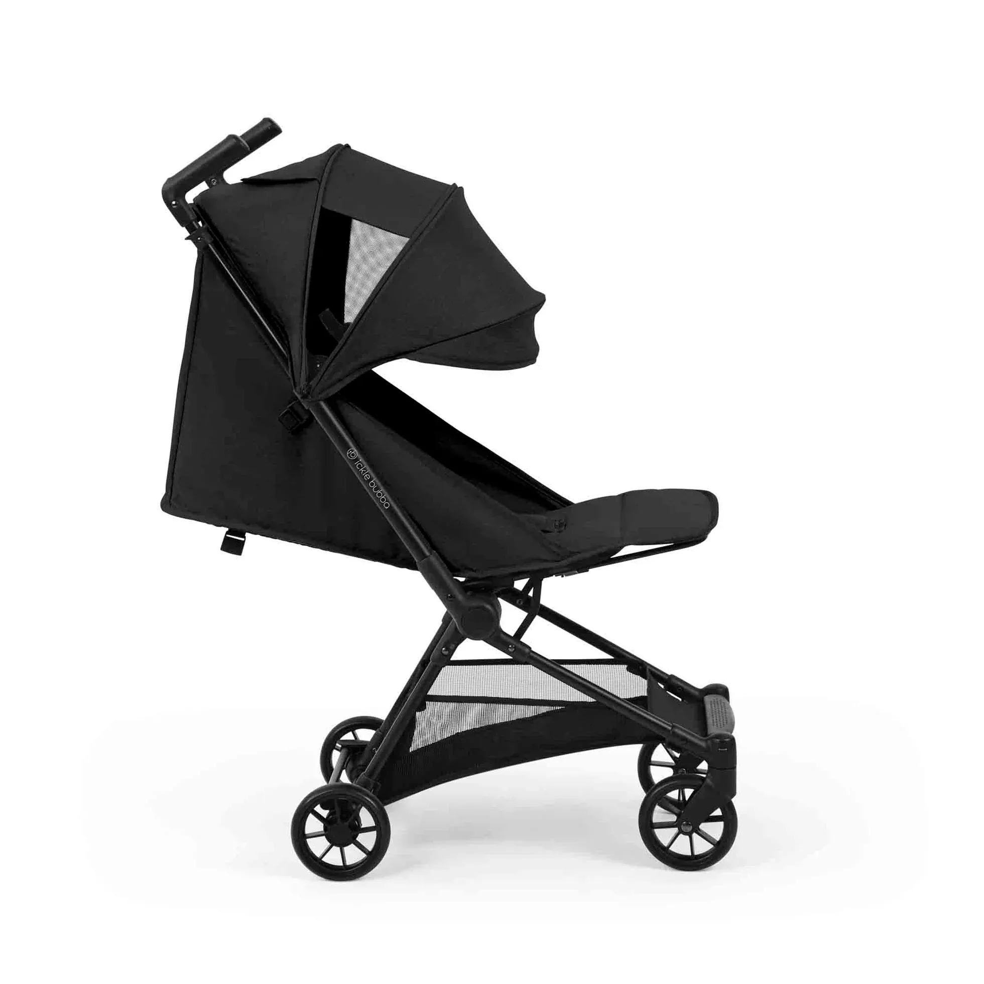 Ickle Bubba Pisces Ultra-Compact Cabin Size Stroller - Black - Image 6