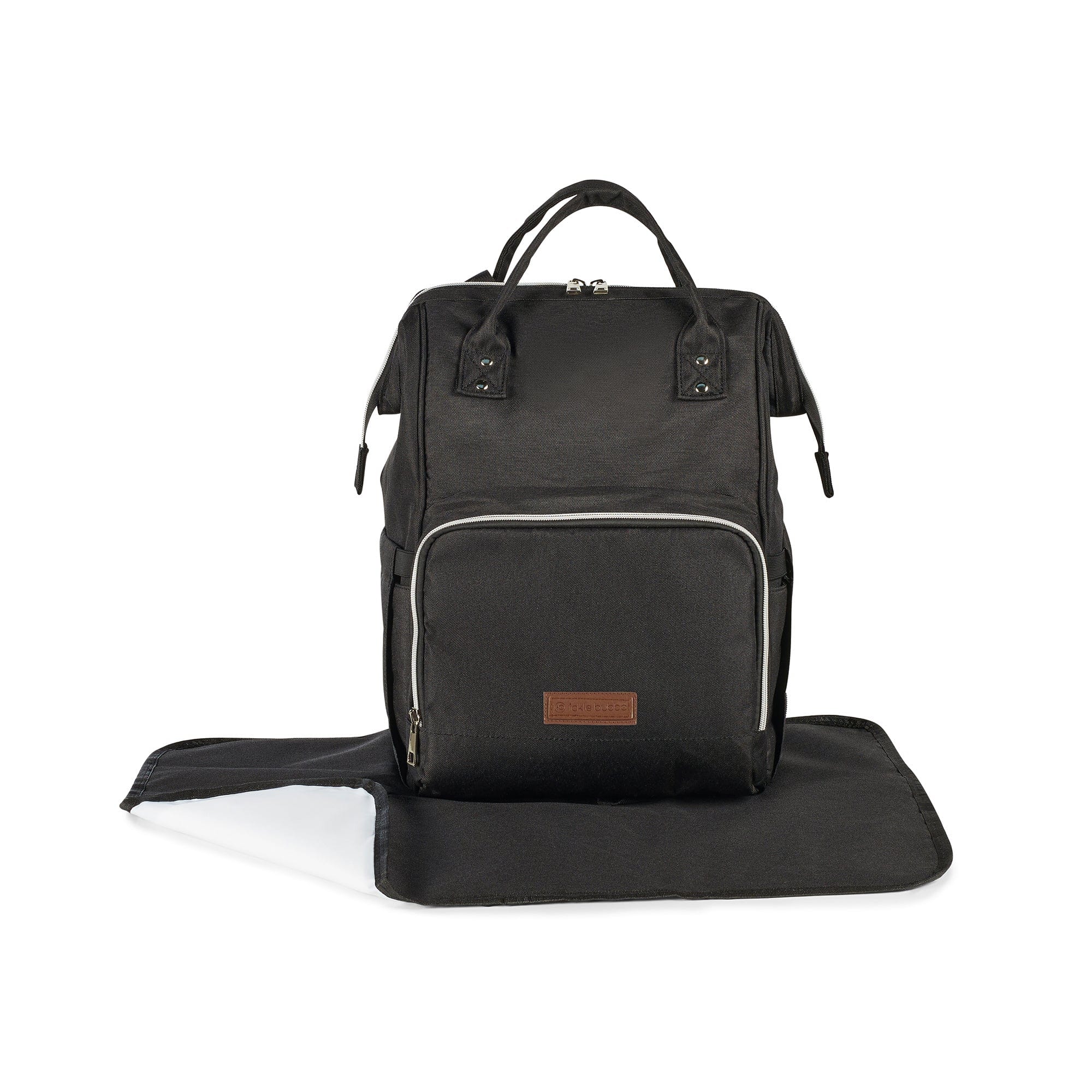 Ickle Bubba Stomp Luxe 12 Piece Travel System with i-Size Nimbus Car Seat & Spin ISOFIX Base - Black / Desert / Tan - Image 14