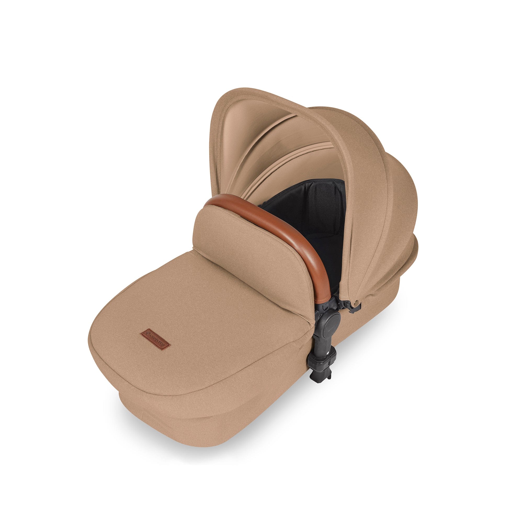 Ickle Bubba Stomp Luxe 12 Piece Travel System with i-Size Nimbus Car Seat & Spin ISOFIX Base - Black / Desert / Tan - Image 19