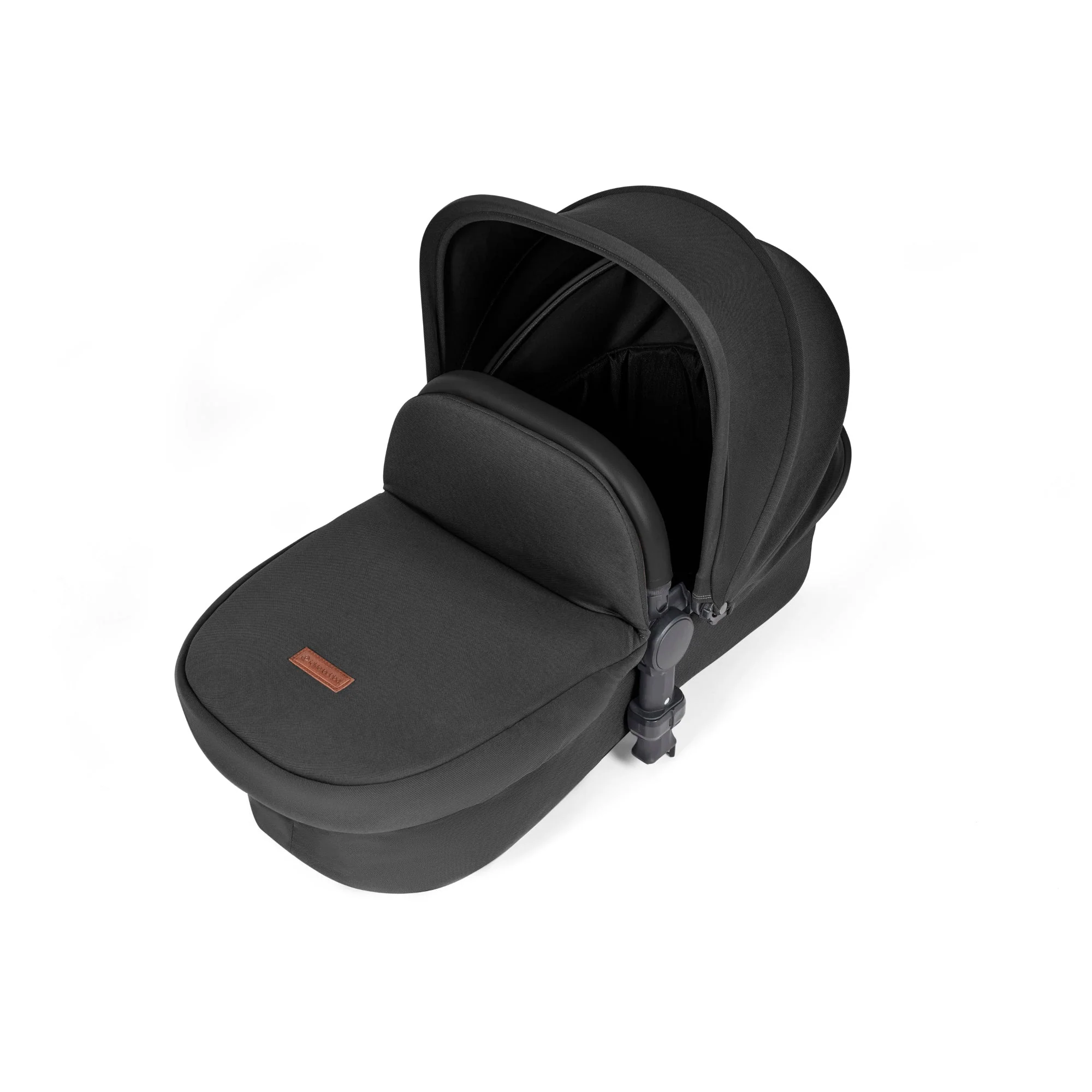 Ickle Bubba Stomp Luxe 12 Piece Travel System with i-Size Nimbus Car Seat & Spin ISOFIX Base - Black / Midnight / Black - Image 19