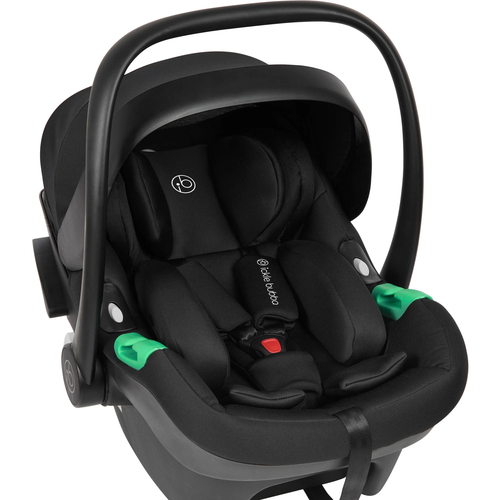 Ickle Bubba Stomp Luxe 12 Piece Travel System with i-Size Nimbus Car Seat & Spin ISOFIX Base - Black / Midnight / Tan - Image 12