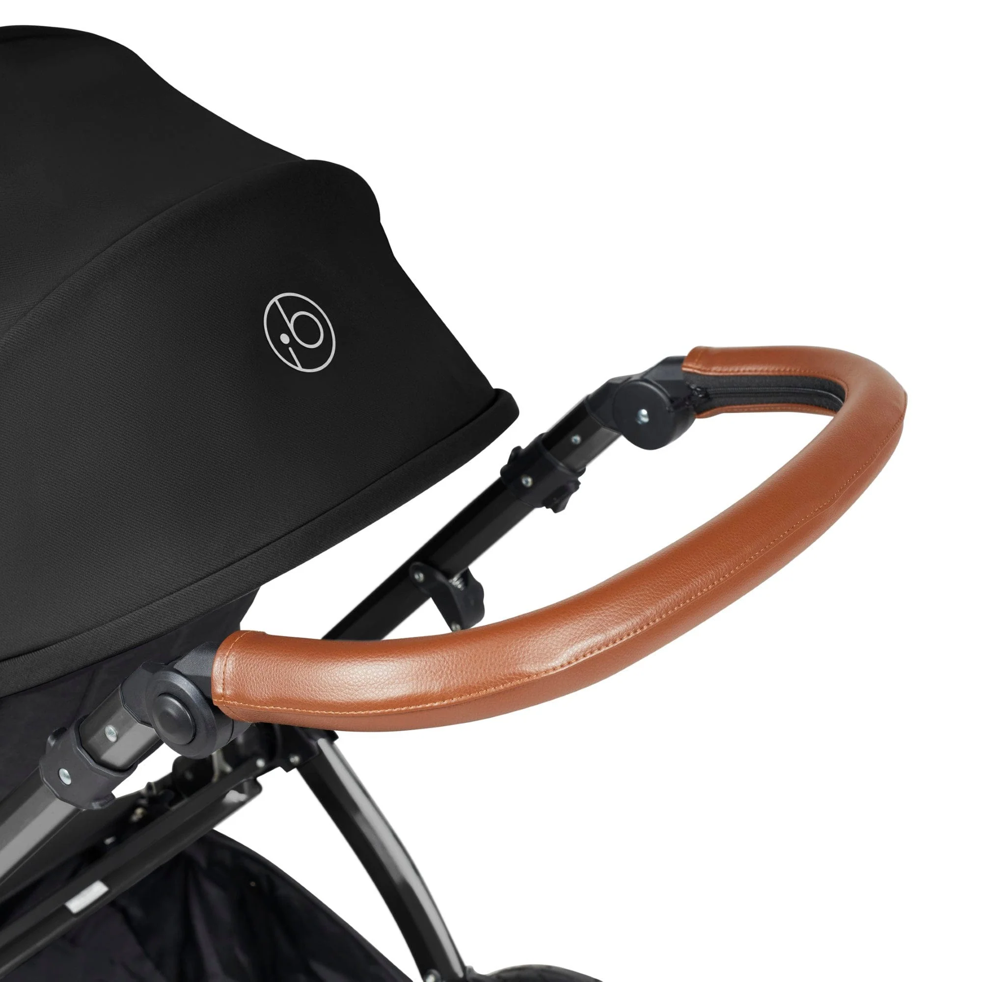 Ickle Bubba Stomp Luxe 12 Piece Travel System with i-Size Nimbus Car Seat & Spin ISOFIX Base - Black / Midnight / Tan - Image 17