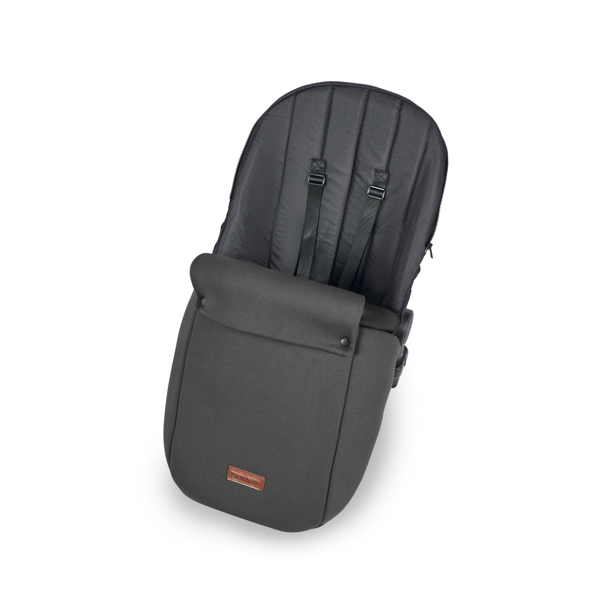 Ickle Bubba Stomp Luxe 12 Piece Travel System with i-Size Nimbus Car Seat & Spin ISOFIX Base - Silver / Charcoal Grey / Black - Image 20