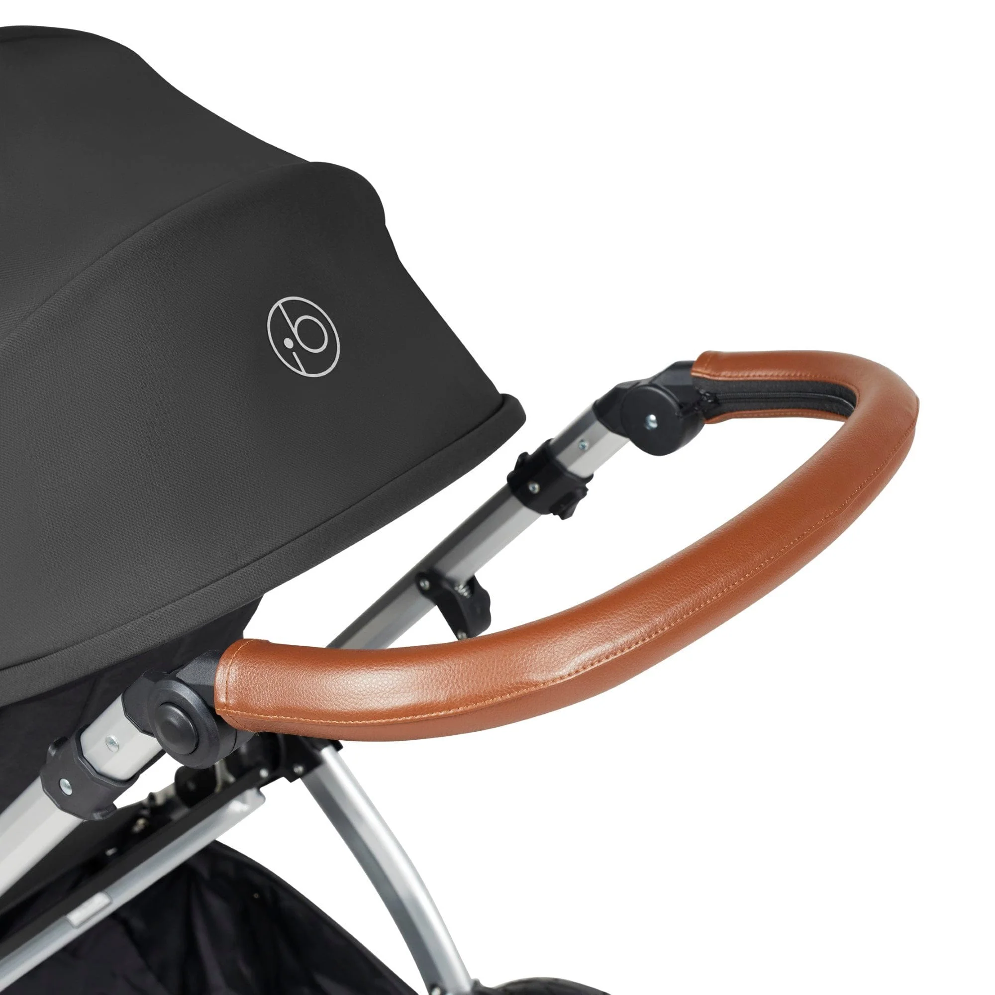 Ickle Bubba Stomp Luxe 12 Piece Travel System with i-Size Nimbus Car Seat & Spin ISOFIX Base - Silver / Charcoal Grey / Tan - Image 17