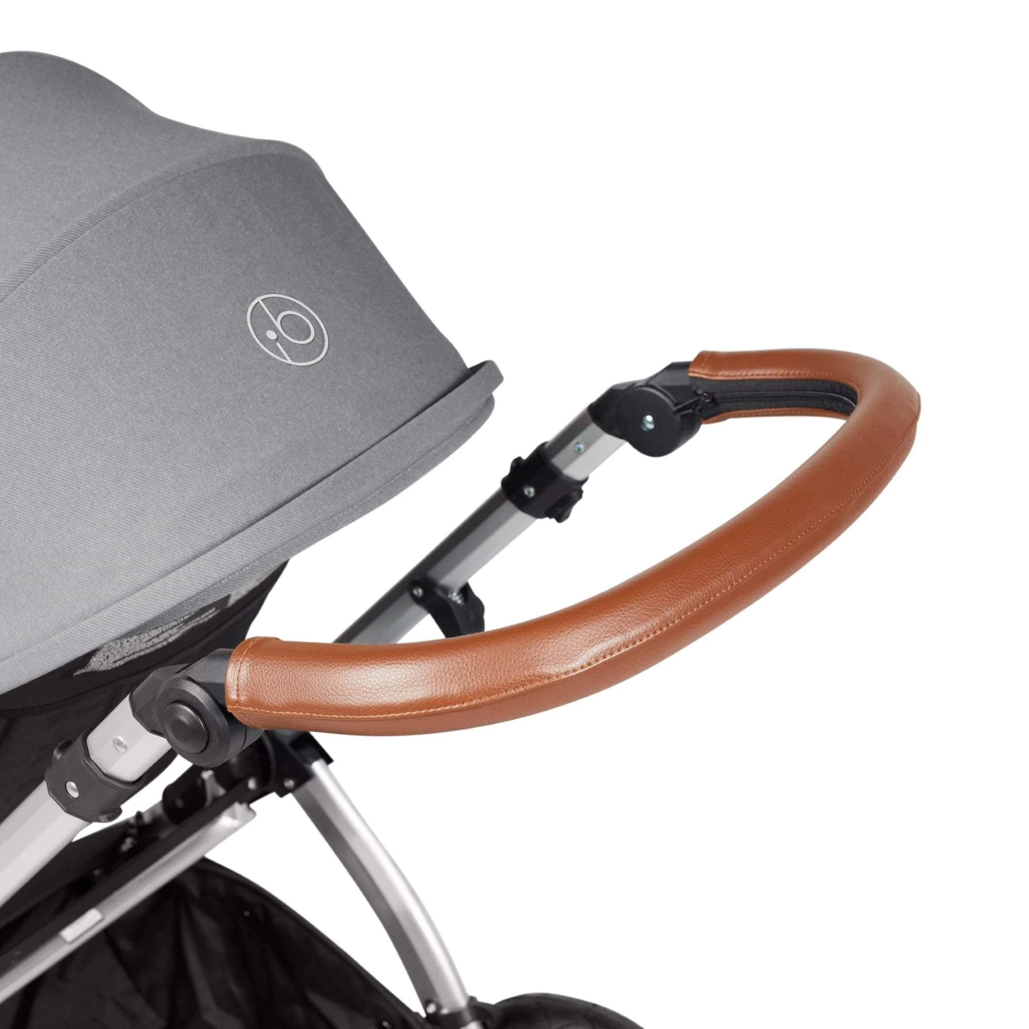 Ickle Bubba Stomp Luxe 12 Piece Travel System with i-Size Nimbus Car Seat & Spin ISOFIX Base - Silver / Pearl Grey / Tan - Image 17