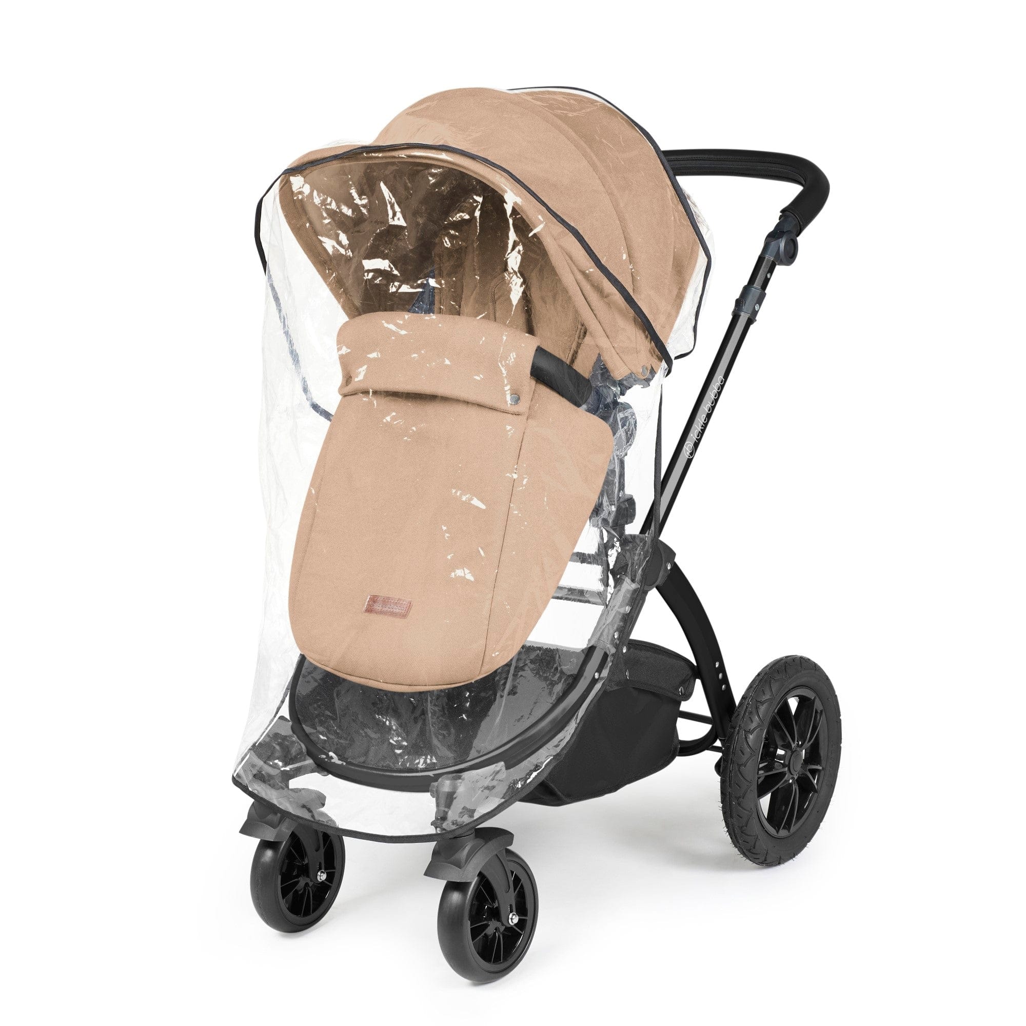 Ickle Bubba Stomp Luxe 9 Piece Pram - Black / Desert / Black - Image 10