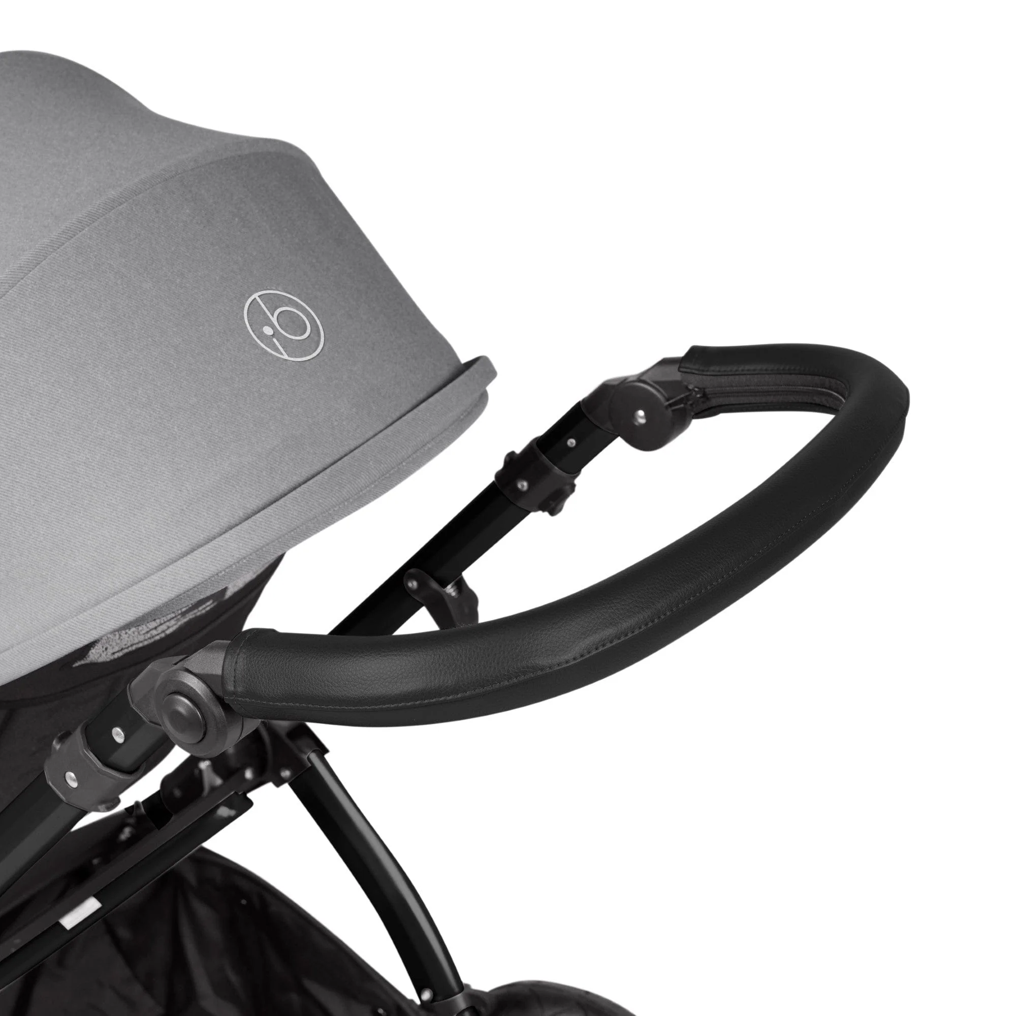 Ickle Bubba Stomp Luxe 9 Piece Pram - Black / Pearl Grey / Black - Image 12