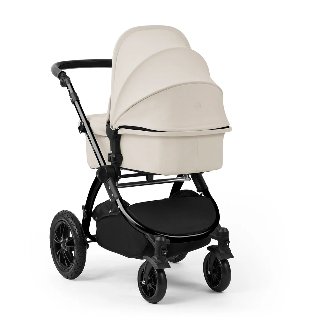 Ickle Bubba Stomp Luxe 9 Piece Pram - Black / Stone / Black - Image 4