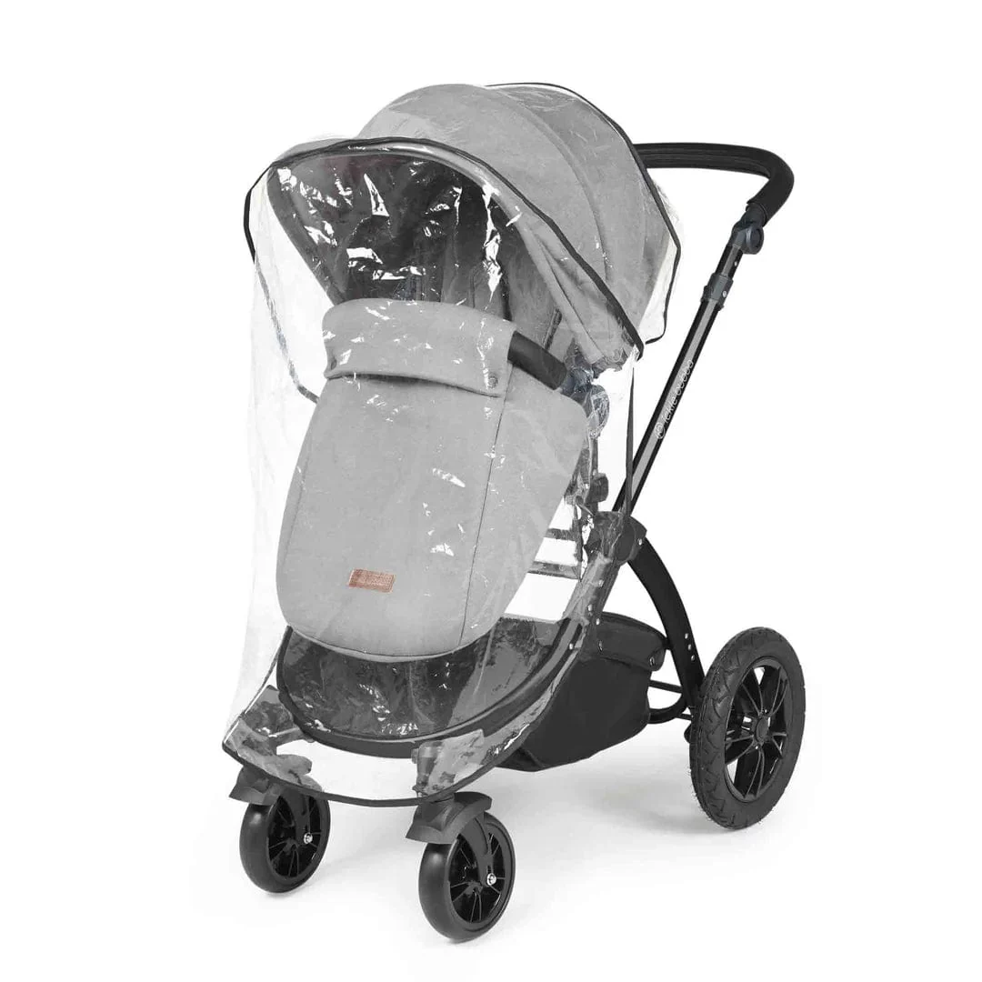Ickle Bubba Stomp Luxe (Cirrus) Travel System with Bubba & Me - Black / Pearl Grey / Black - Image 15