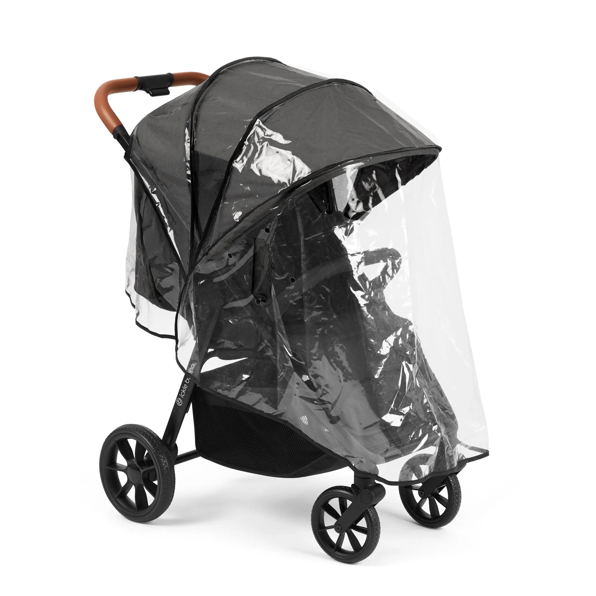 Ickle Bubba Stomp Stride Prime Stroller - Charcoal Grey - Image 16
