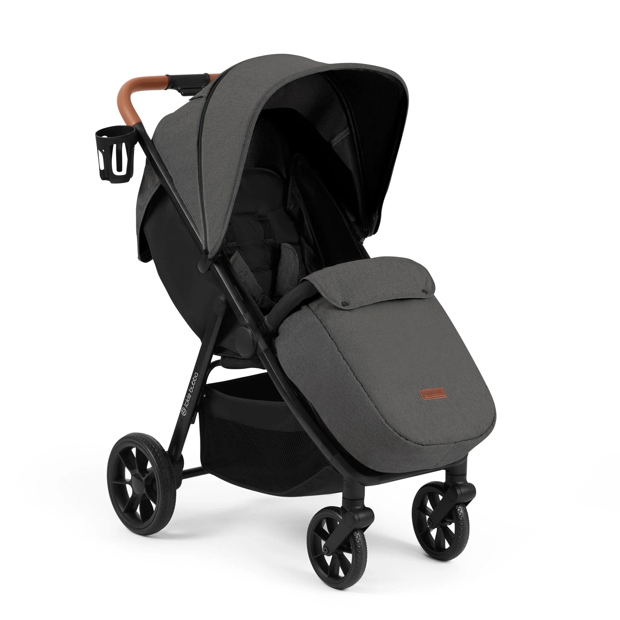 Ickle Bubba Stomp Stride Prime Stroller - Charcoal Grey - Image 2