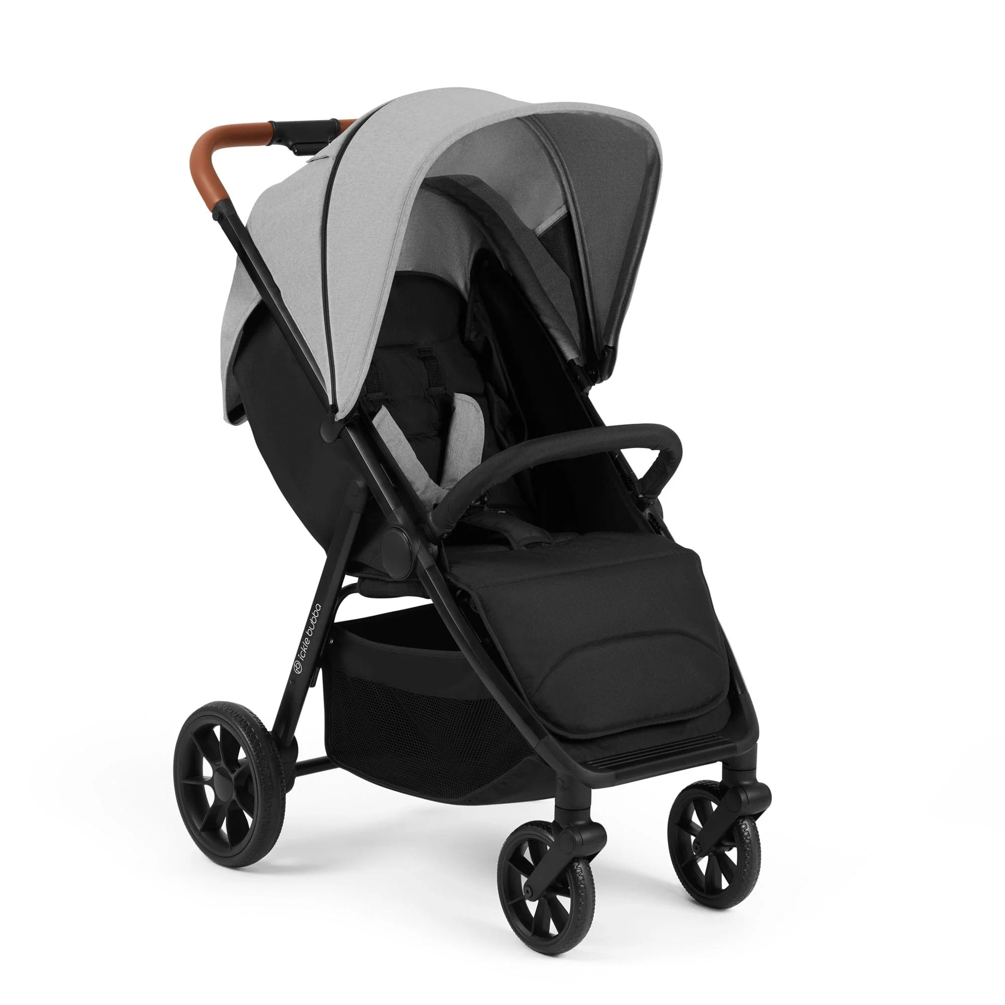 Ickle Bubba Stomp Stride Prime Stroller - Pearl Grey - Image 3