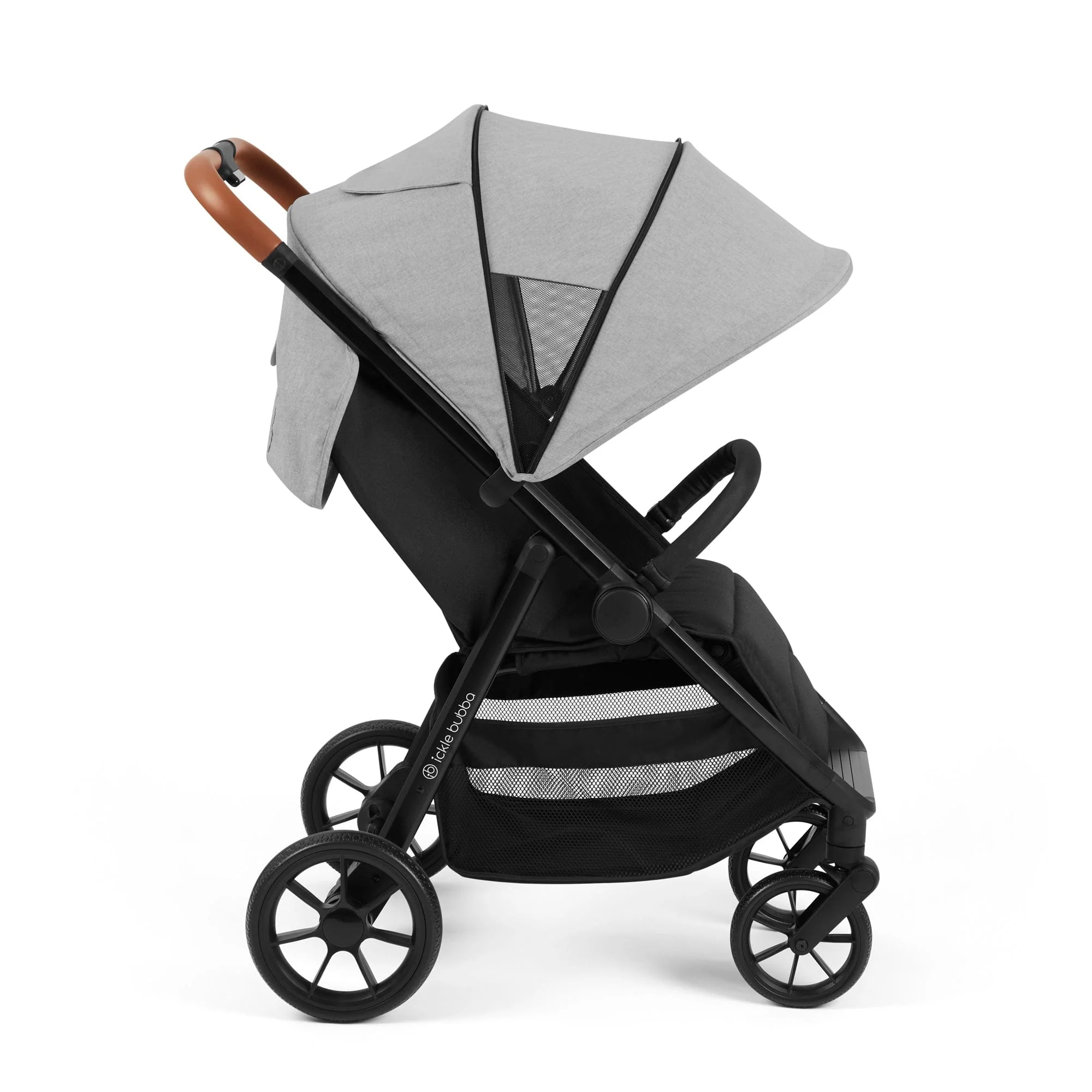 Ickle Bubba Stomp Stride Stroller - Pearl Grey - Image 3
