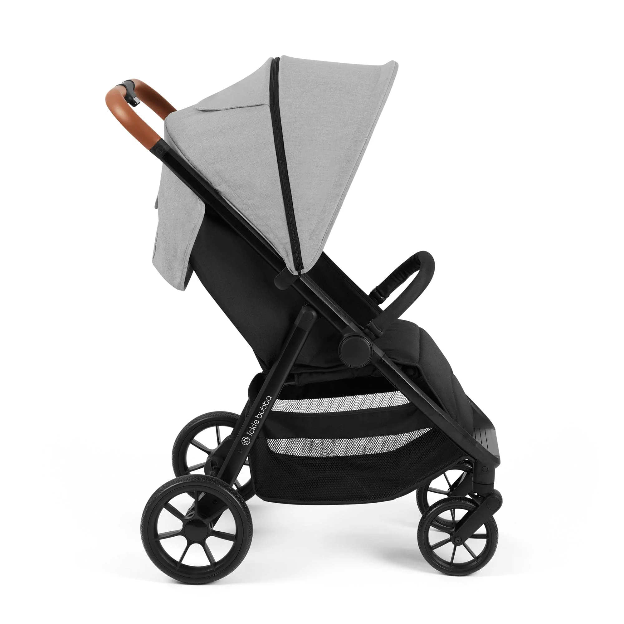 Ickle Bubba Stomp Stride Stroller - Pearl Grey - Image 4