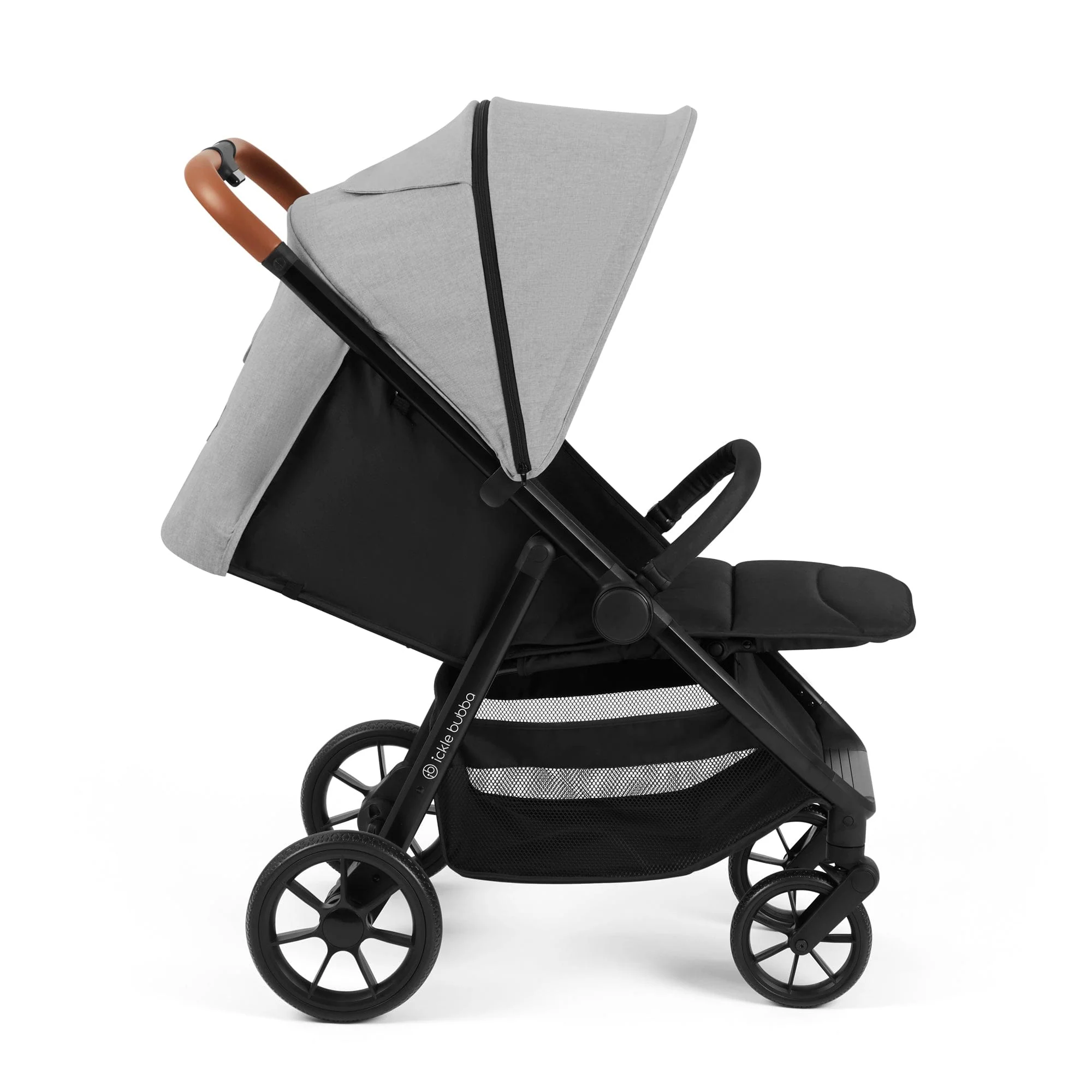 Ickle Bubba Stomp Stride Stroller - Pearl Grey - Image 5