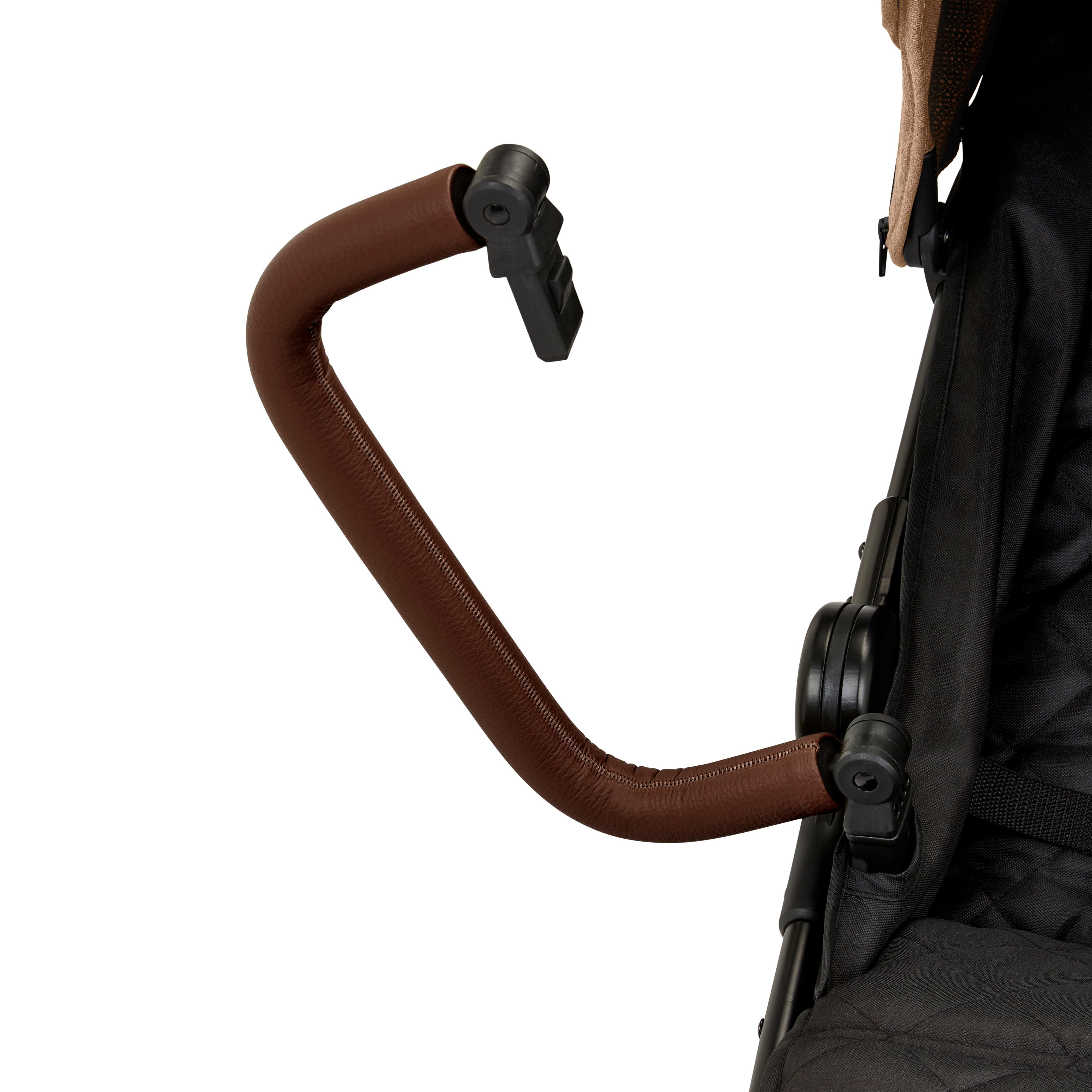 Ickle Bubba Venus Double Stroller - Black / Biscuit / Tan - Image 12