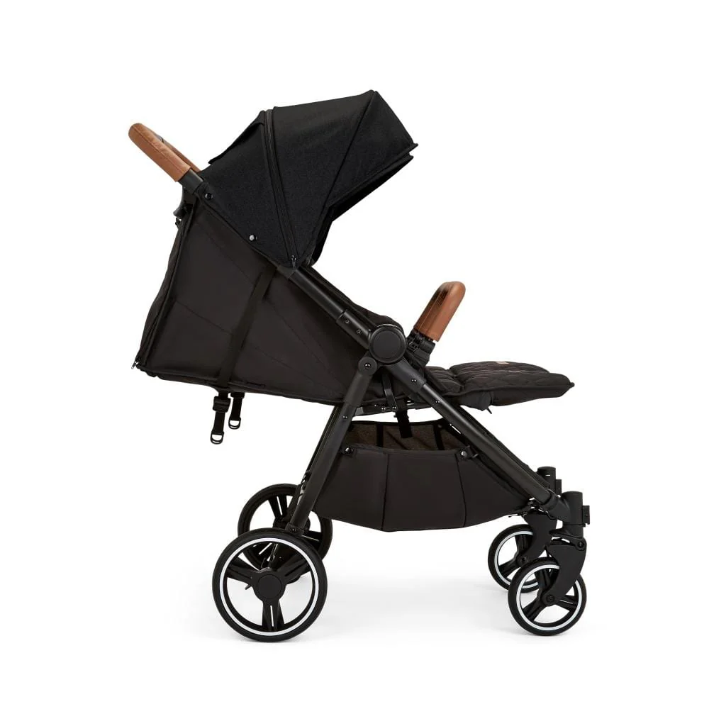 Ickle Bubba Venus Max Double Stroller Black / Black / Tan - Image 13