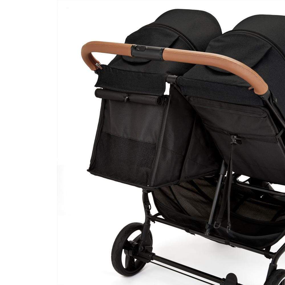 Ickle Bubba Venus Max Double Stroller Black / Black / Tan - Image 5