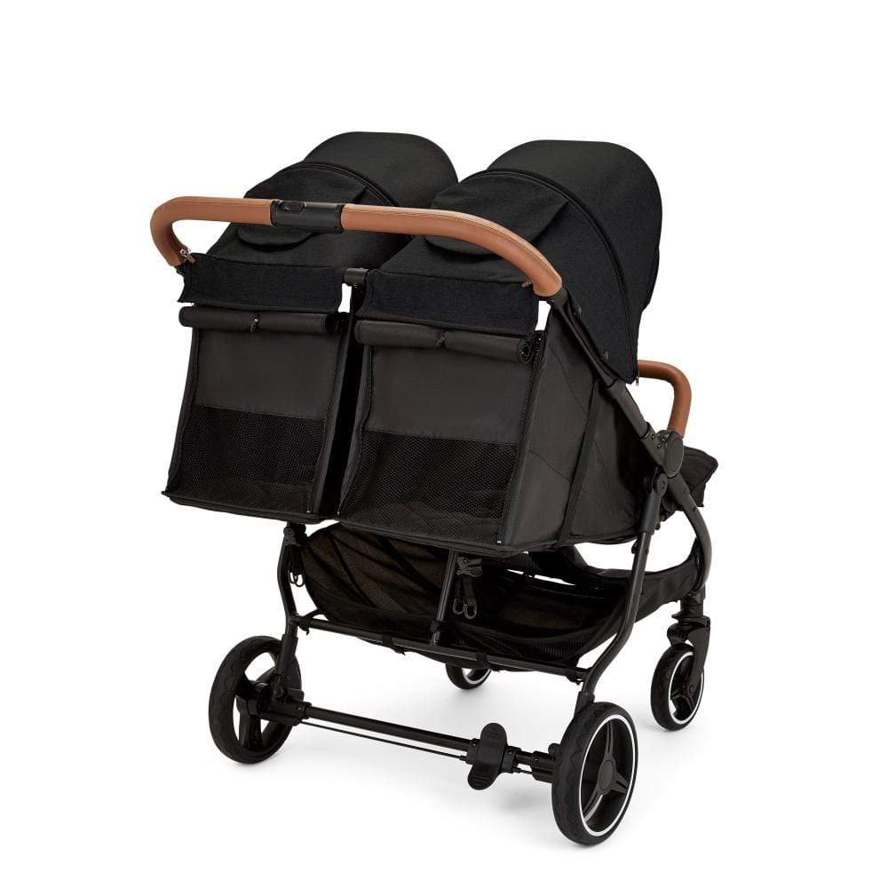 Ickle Bubba Venus Max Double Stroller Black / Black / Tan - Image 7