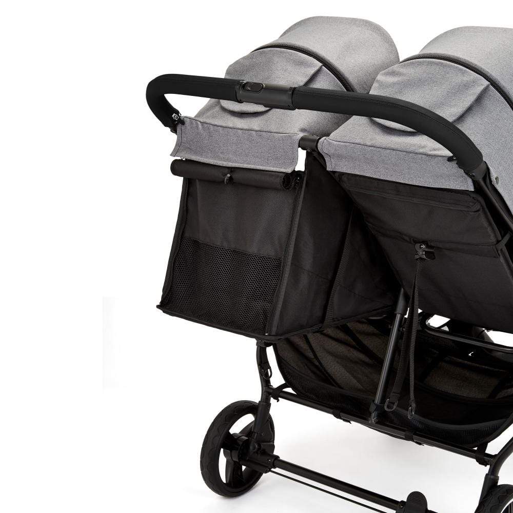 Ickle Bubba Venus Max Double Stroller Black / Space Grey / Black - Image 3