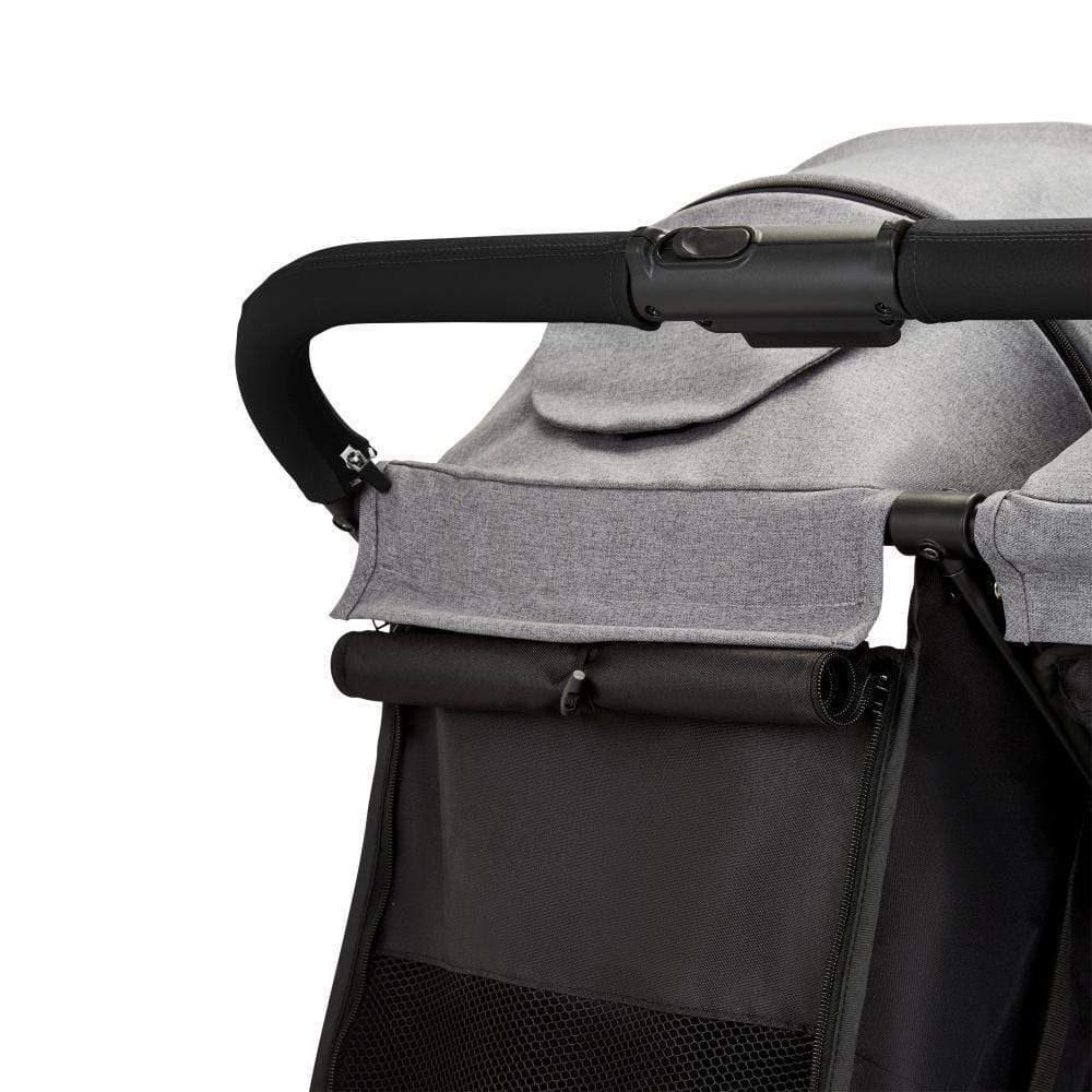 Ickle Bubba Venus Max Double Stroller Black / Space Grey / Black - Image 6