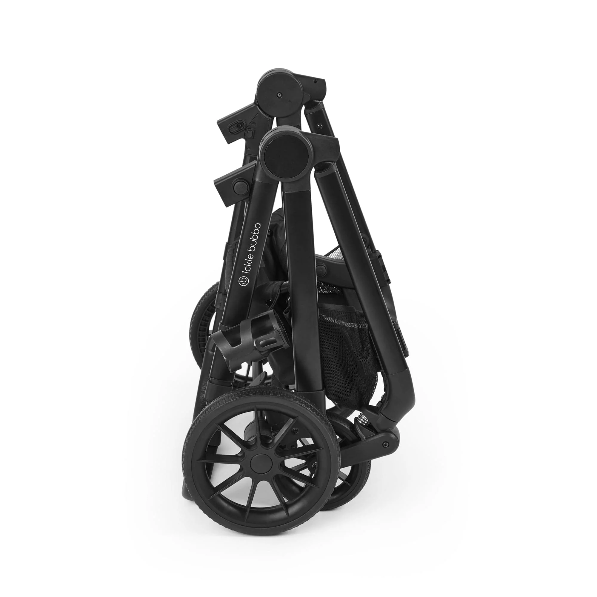 Ickle Bubba Virgo Growing Family 11 Piece Pram - Black / Stone / Black - Image 19
