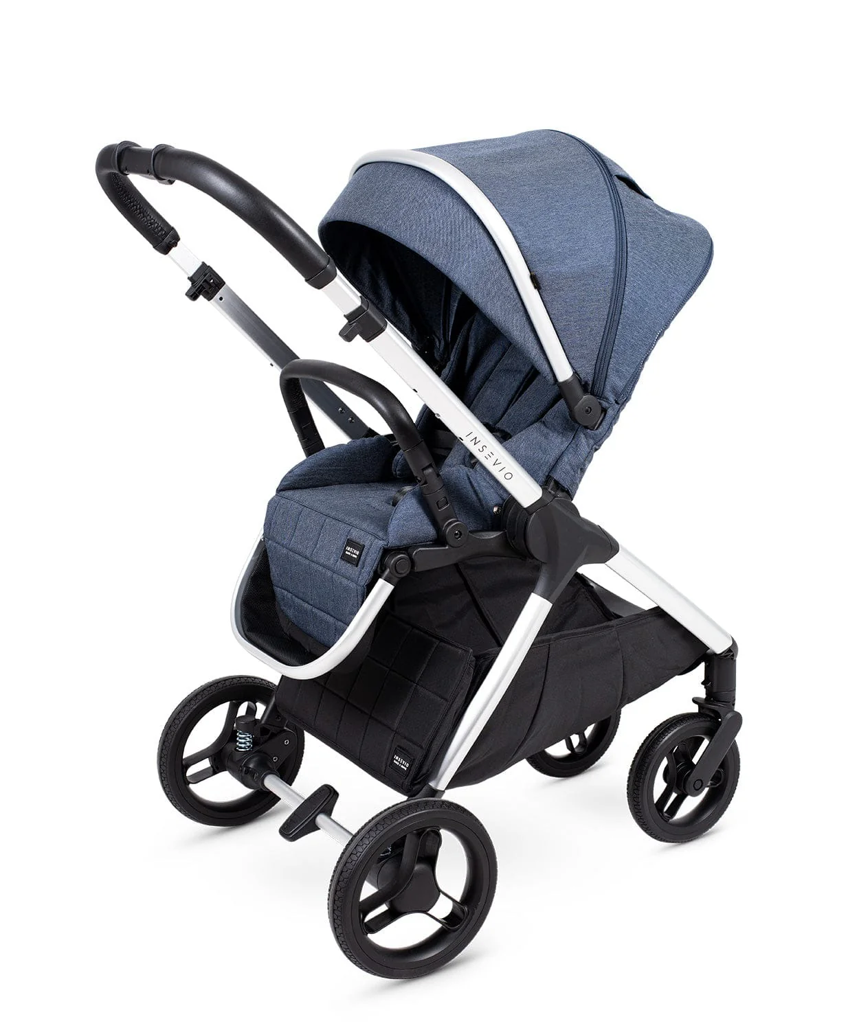 Insevio By Venicci 2in1 Pram - Ocean Blue - Image 4