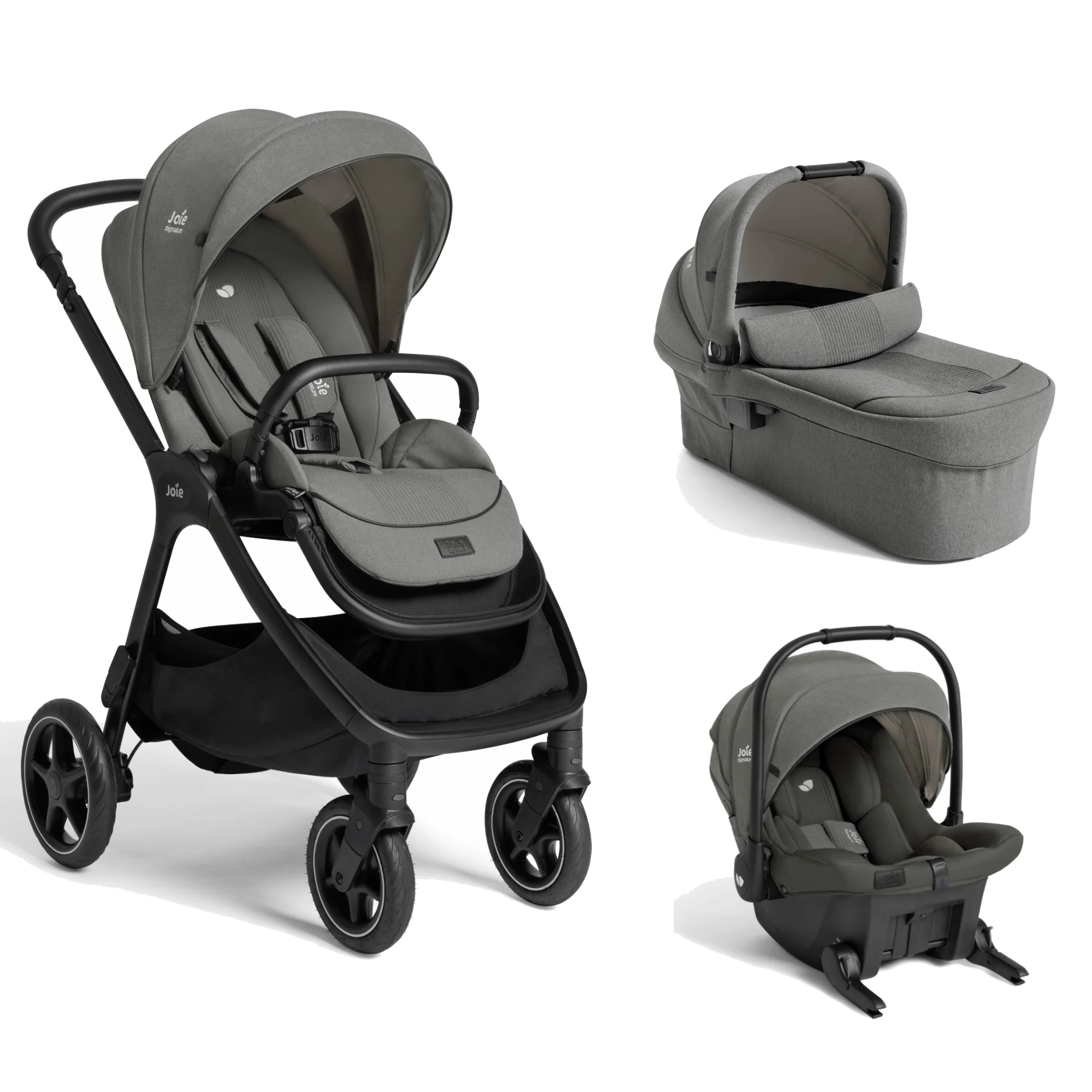 Joie Finiti Flex Click & Go Bundle - Evergreen