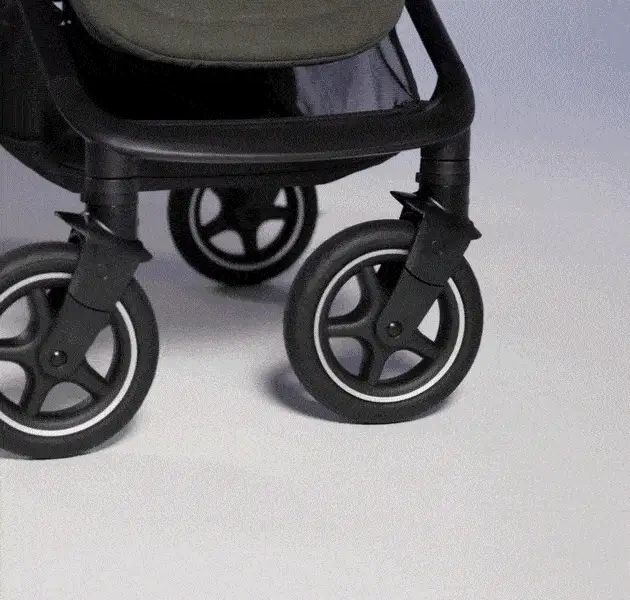 Joie MyDrift 360° Wheel Travel Stroller - Raven - Image 2