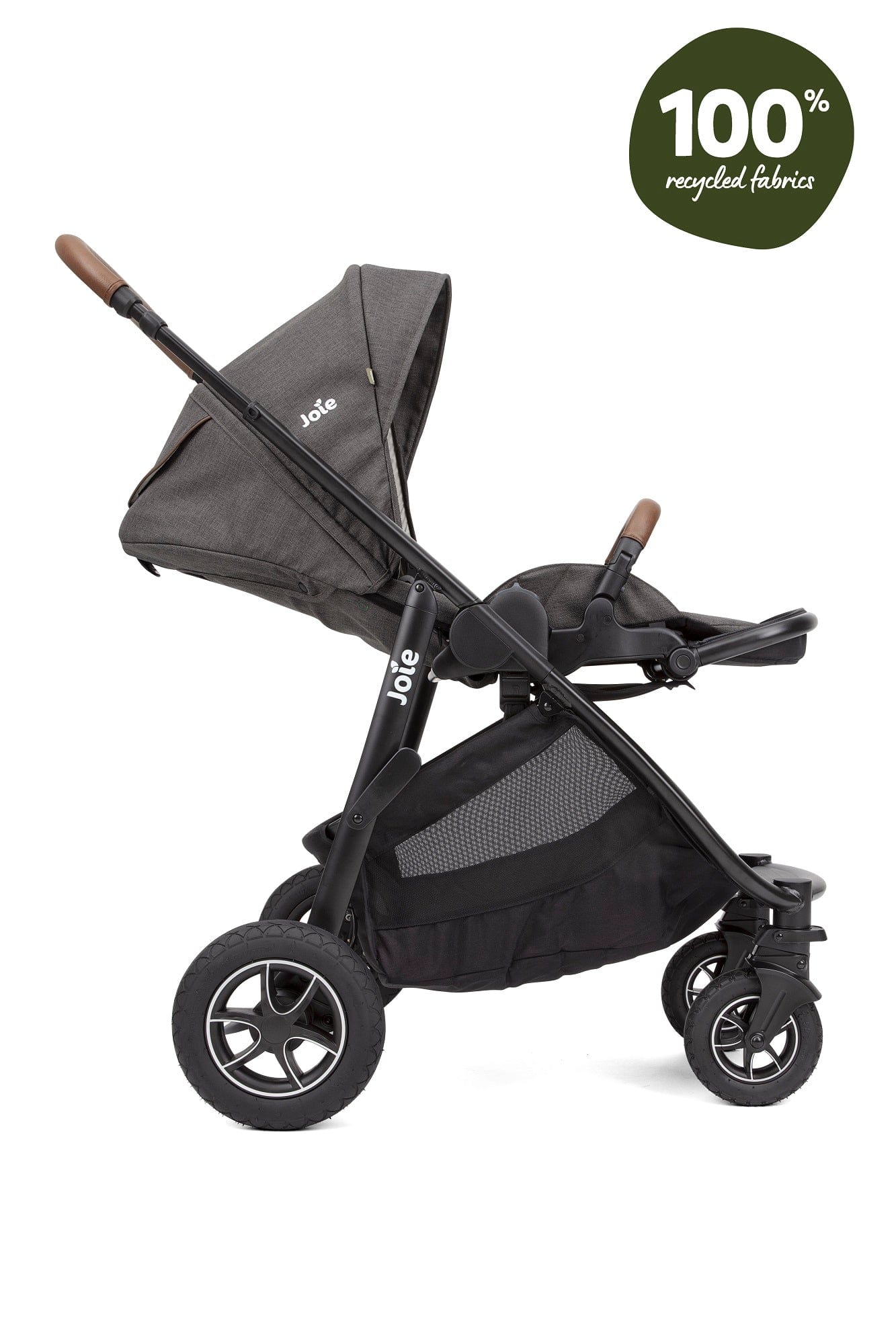 Joie Versatrax Trio Cycle Pushchair - Shell Grey - Image 18
