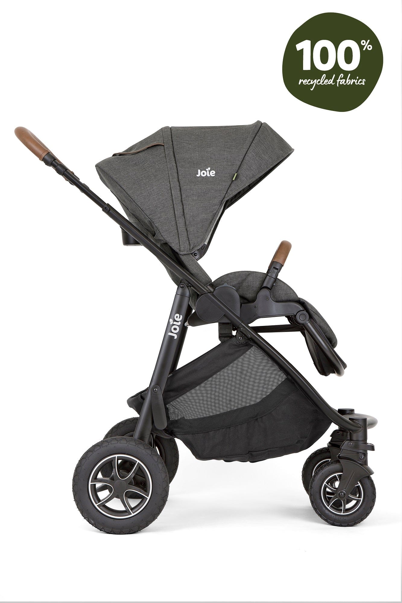 Joie Versatrax Trio Cycle Pushchair - Shell Grey - Image 19