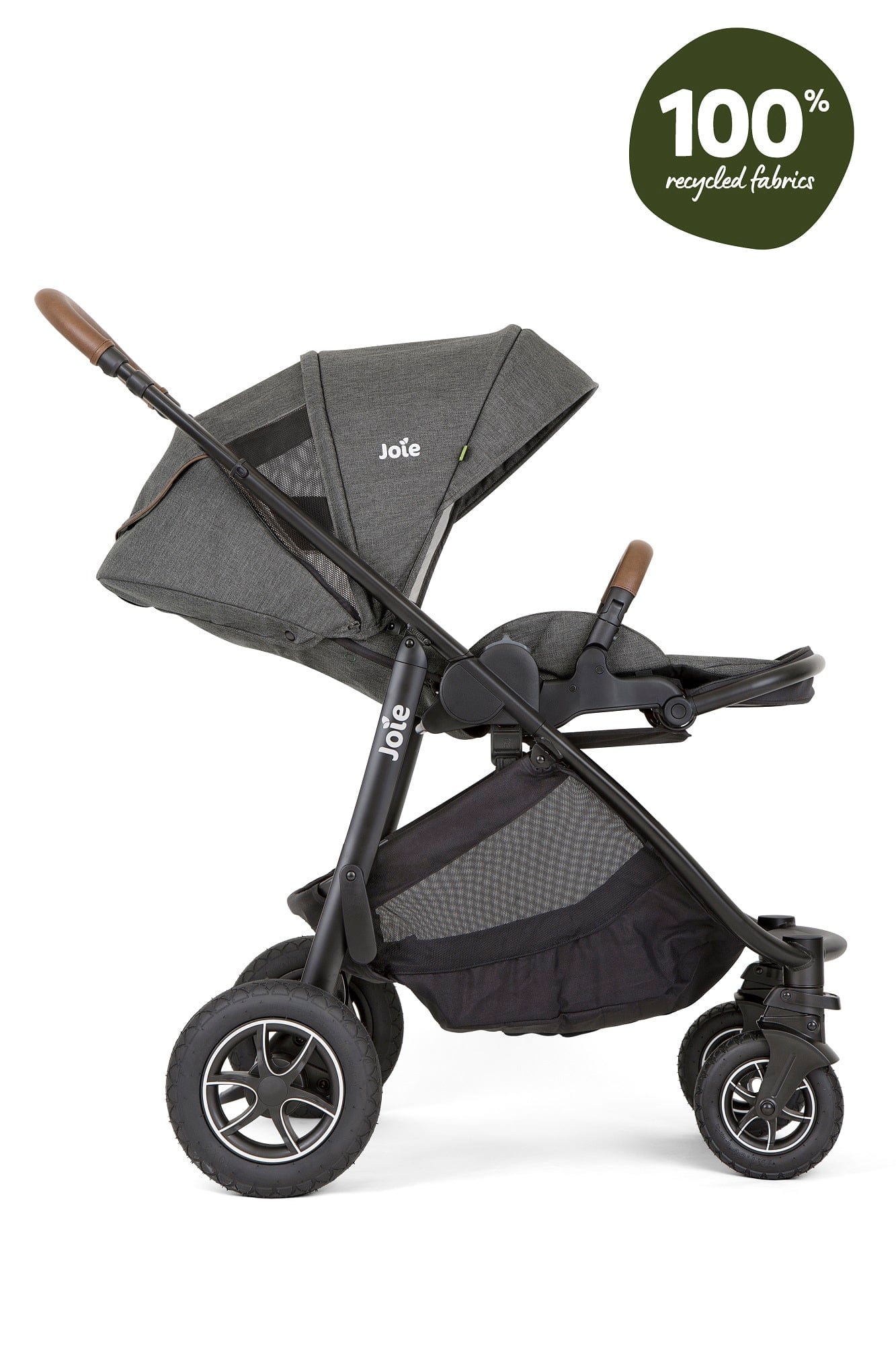 Joie Versatrax Trio Cycle Pushchair - Shell Grey - Image 20