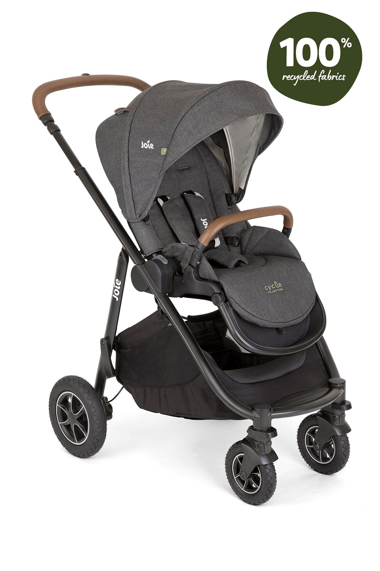 Joie Versatrax Trio Cycle Pushchair - Shell Grey - Image 3
