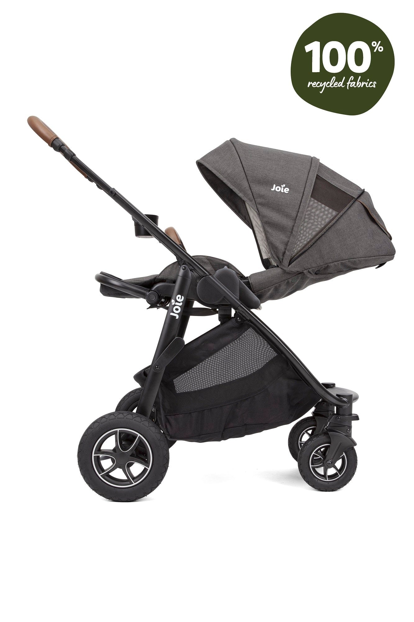 Joie Versatrax Trio Cycle Pushchair - Shell Grey - Image 7