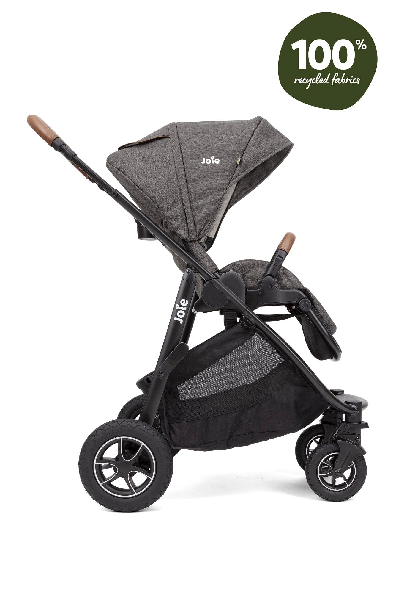 Joie Versatrax Trio Cycle Pushchair - Shell Grey - Image 8
