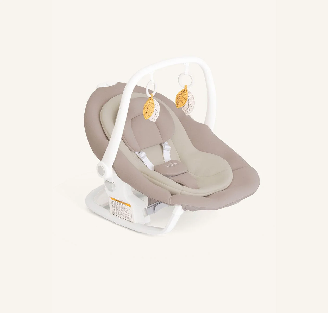 Joie Whimsy Wind Up 2in1 Swing & Rocker- Almond - Image 9