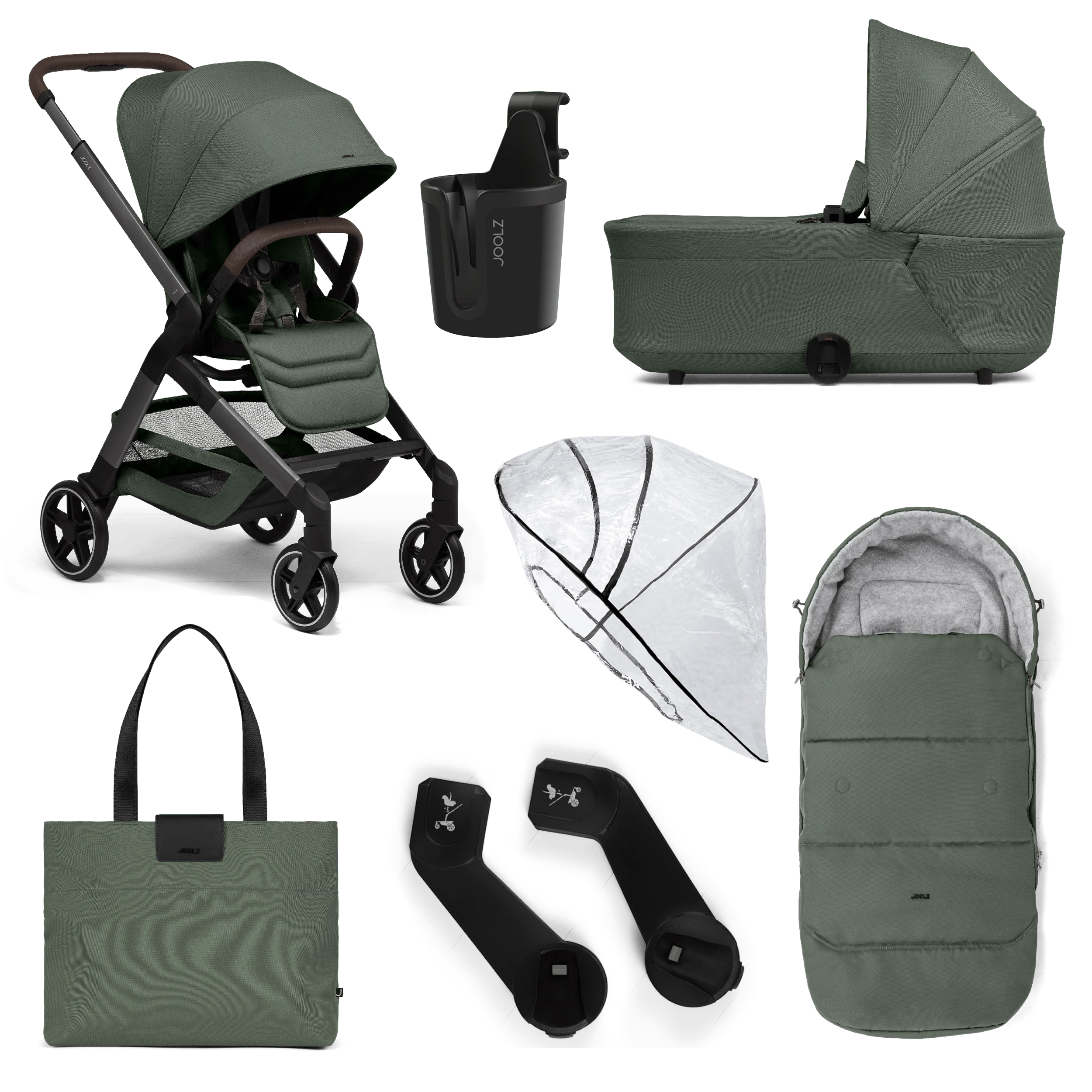 Joolz Hub2 Essential Bundle - Forest Green