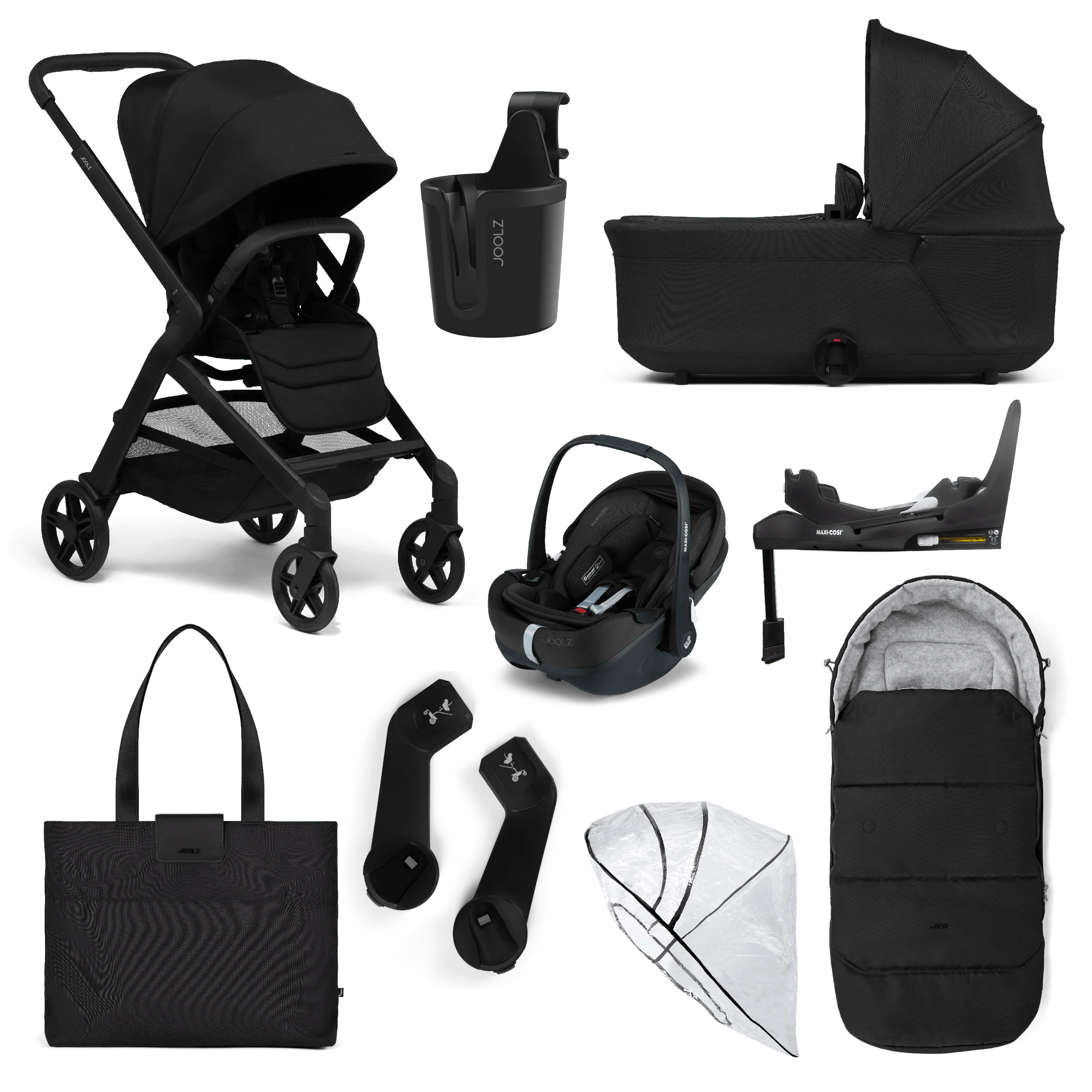 Joolz Hub2 (Pebble 360 PRO2) Travel System - Space Black