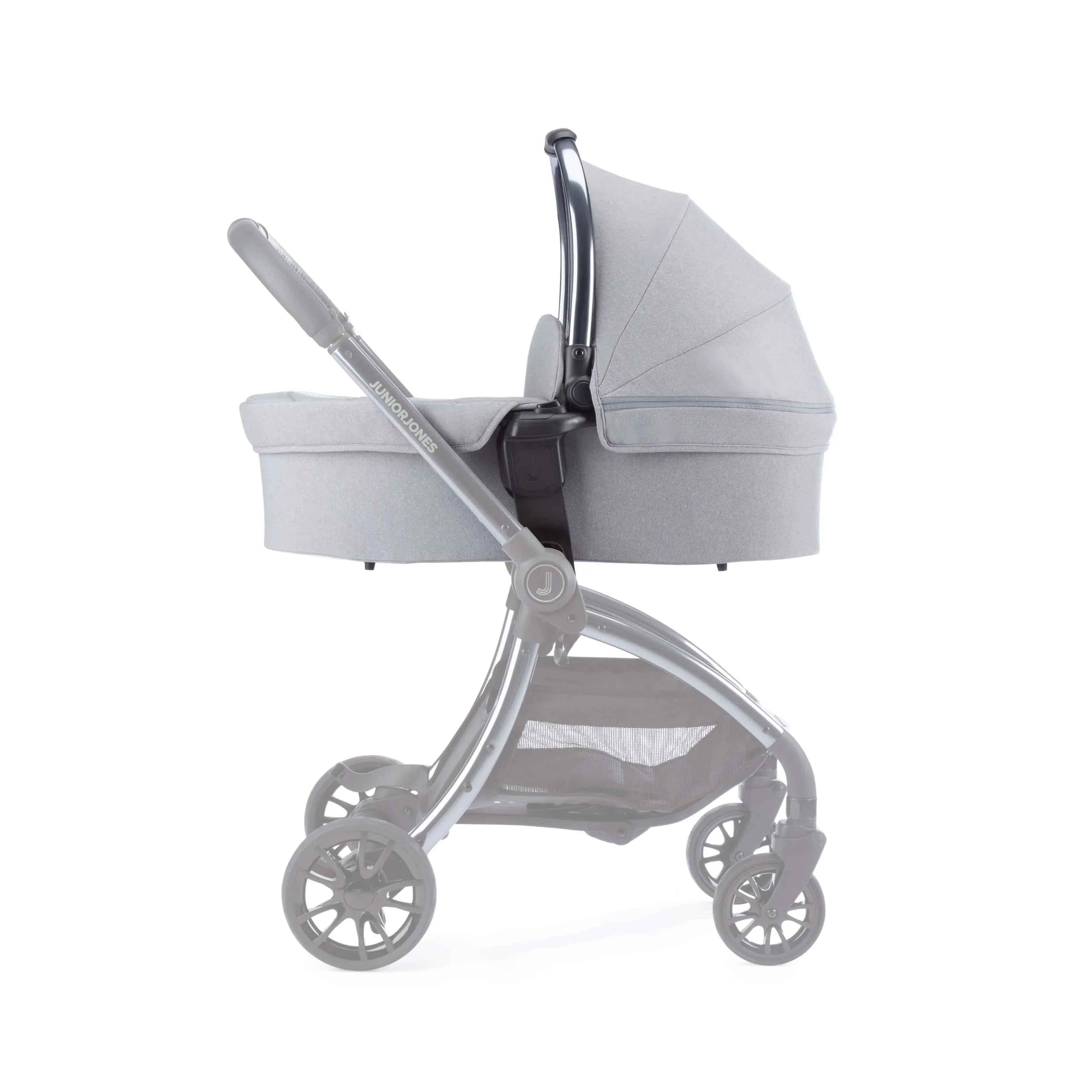 Junior Jones Aylo Carrycot - Pebble Grey - Image 2