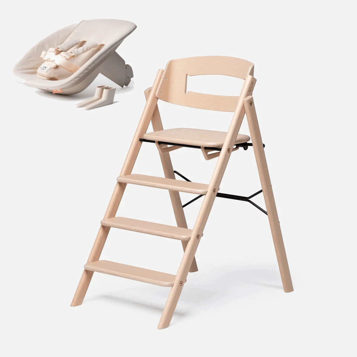 KAOS Klapp Newborn Bundle - Smooth Beech / Natural