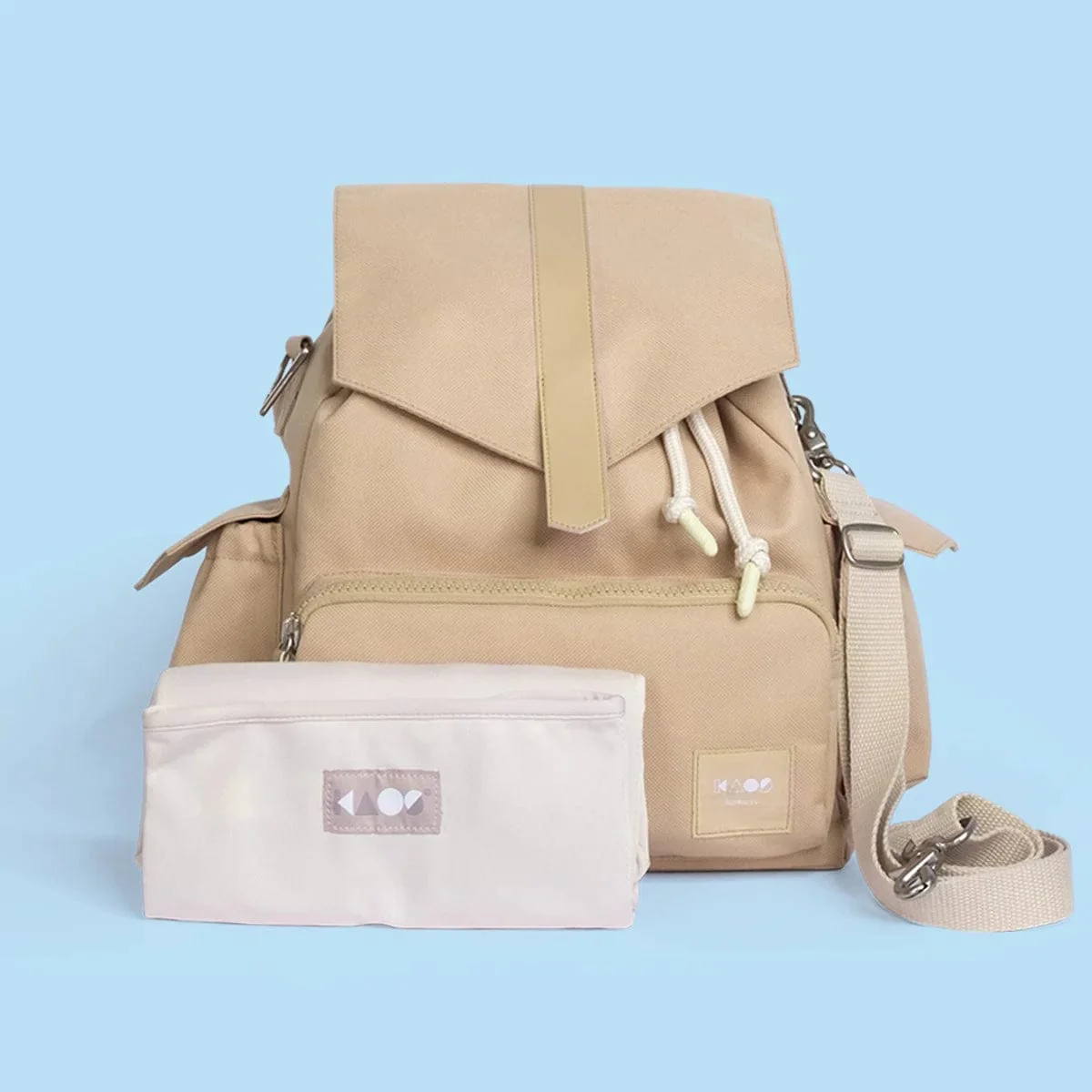 KAOS Ransel Changing Bag - Beige - Image 8