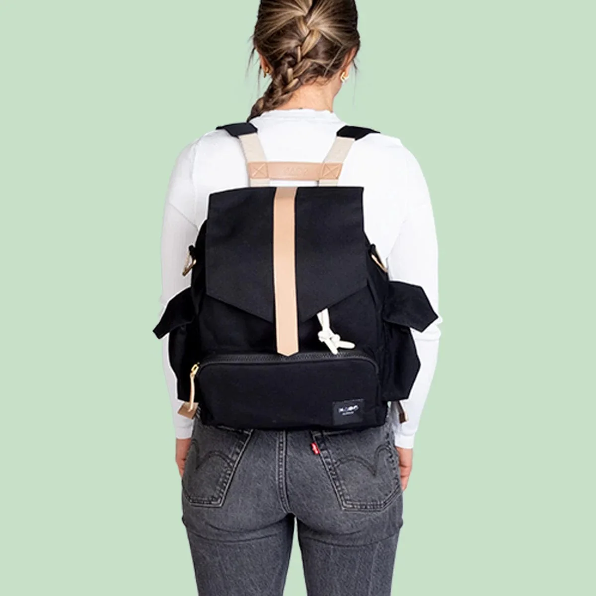 KAOS Ransel Changing Bag - Classic Black - Image 8