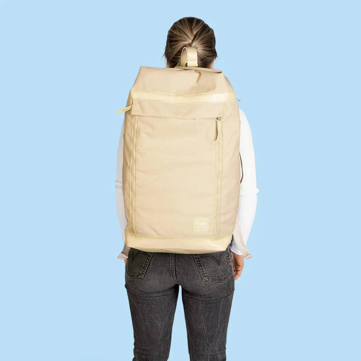 KAOS Ransel Weekend Bag - Beige - Image 4
